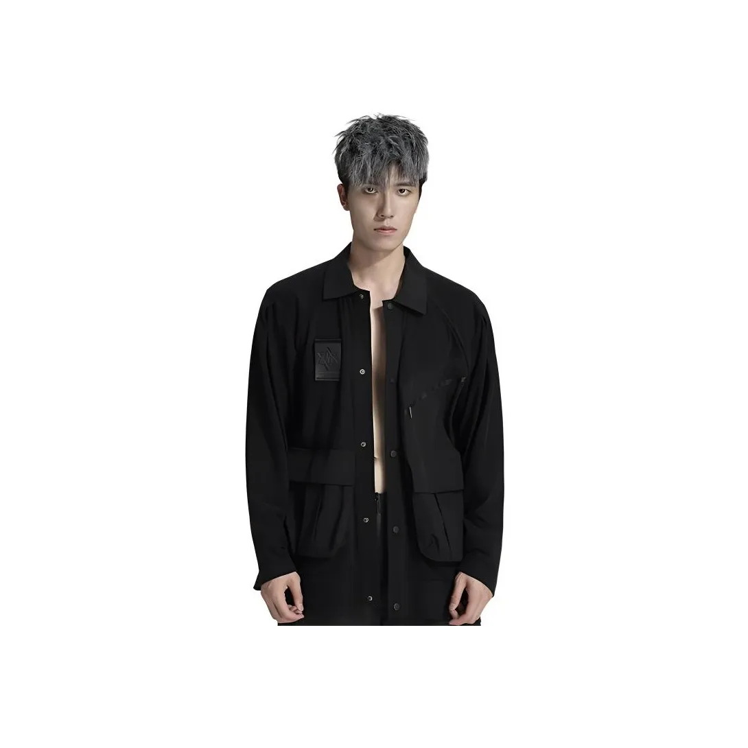 NORVINCY Badge Western Workwear Shirt Unisex