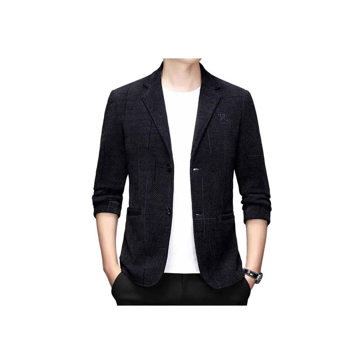 TAIZILONG Мужские Деловые Костюмы