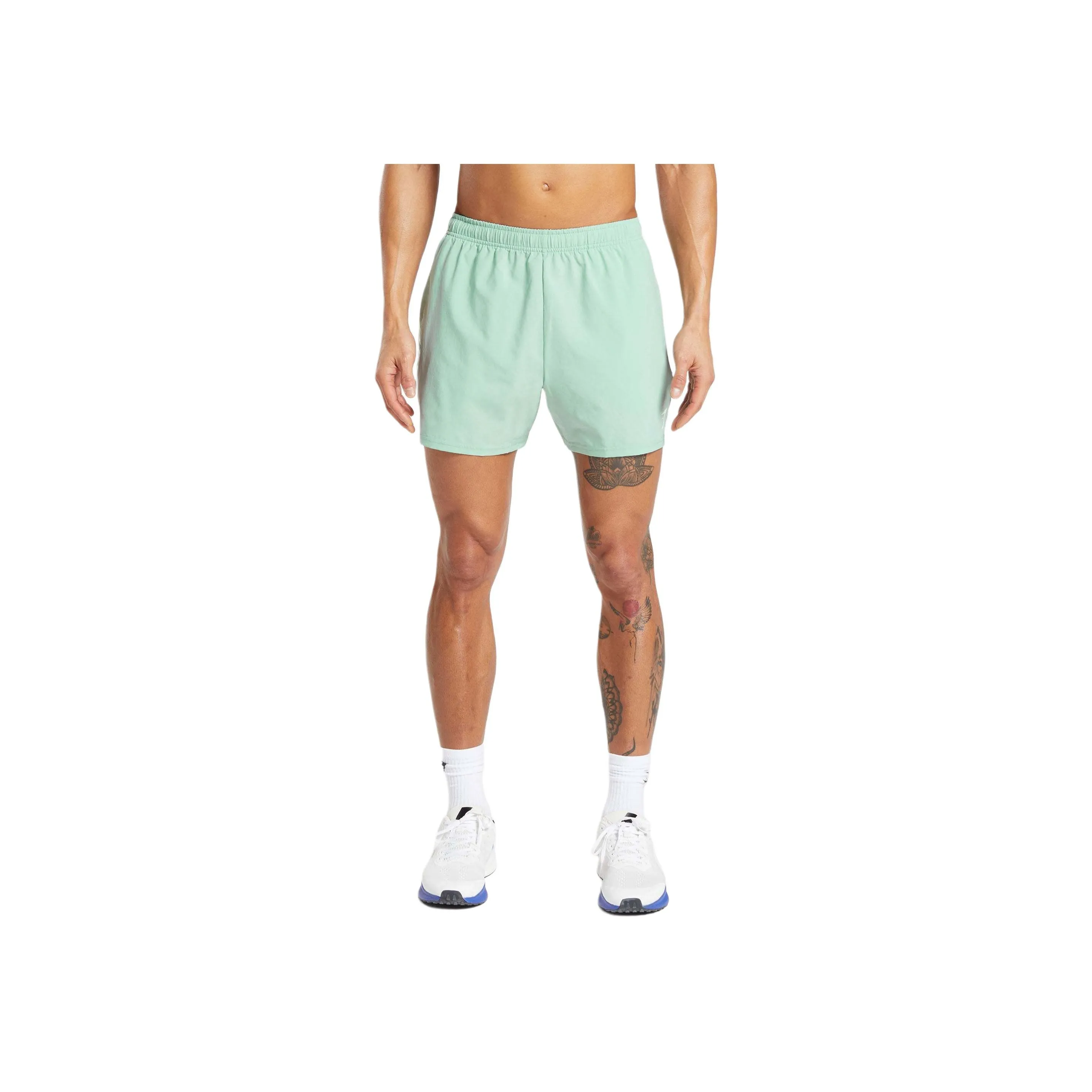 GYMSHARK ARRIVAL 5' Шорты Повседневные шорты Мужской Lidou Зеленый