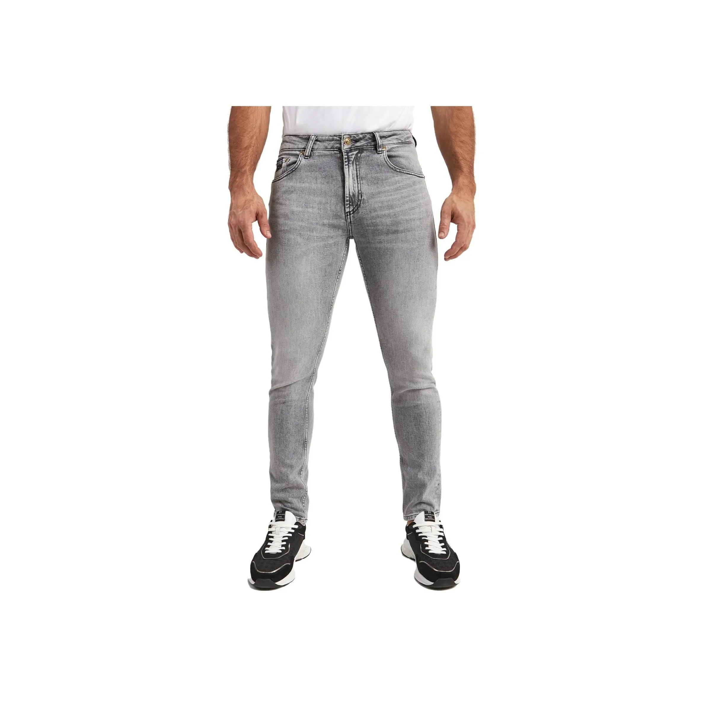 VERSACE JEANS COUTURE FW23 Jeans Men's Gray