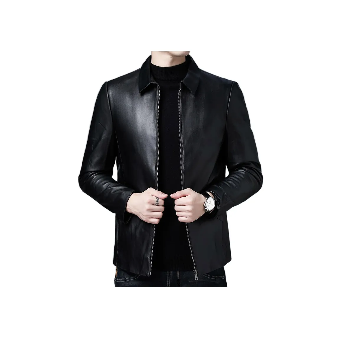 PIERRE CARDIN Кожа Куртка Мужская