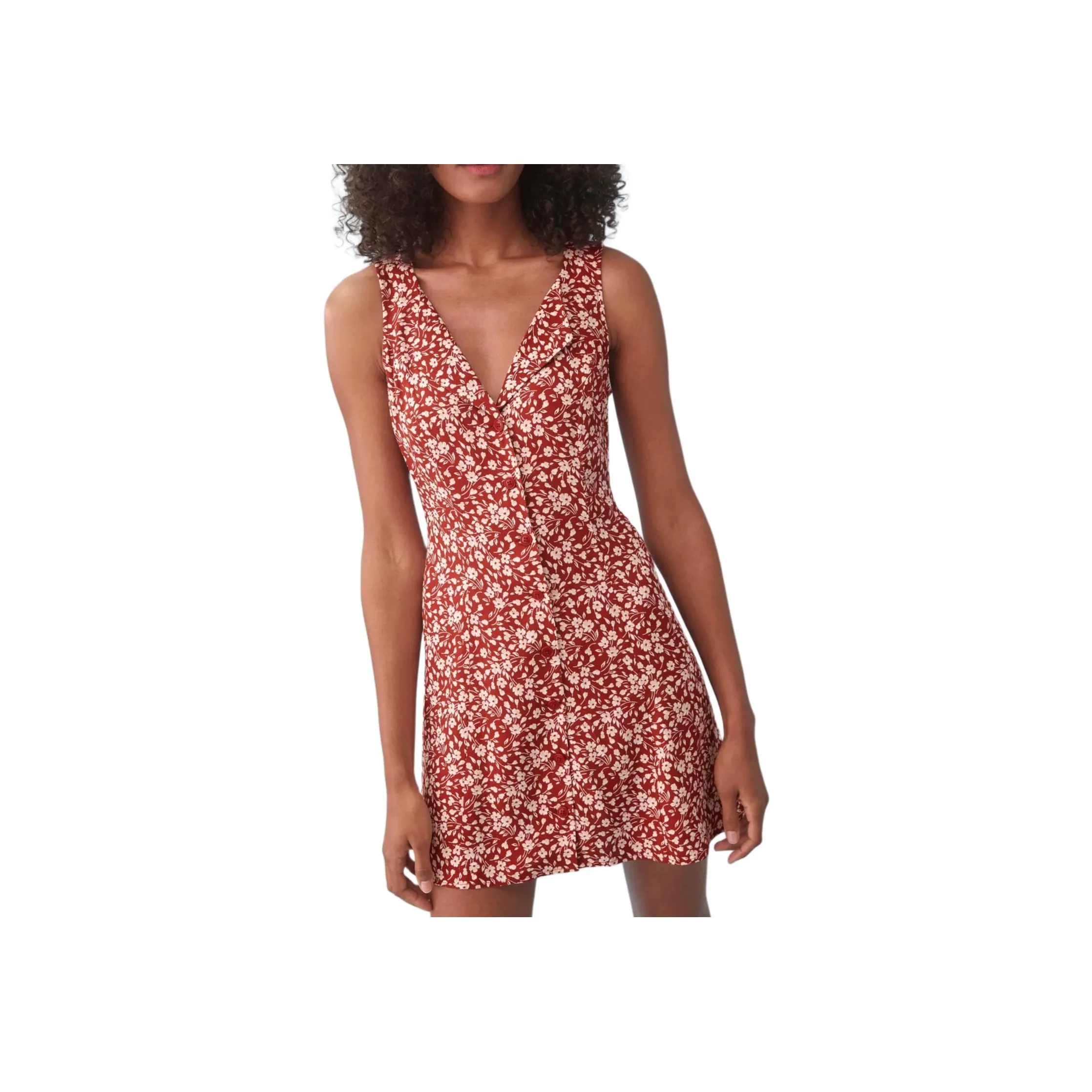 REFORMATION Rilynn Dress Sleeveless Dress Women's FLOWER GIRL/Print