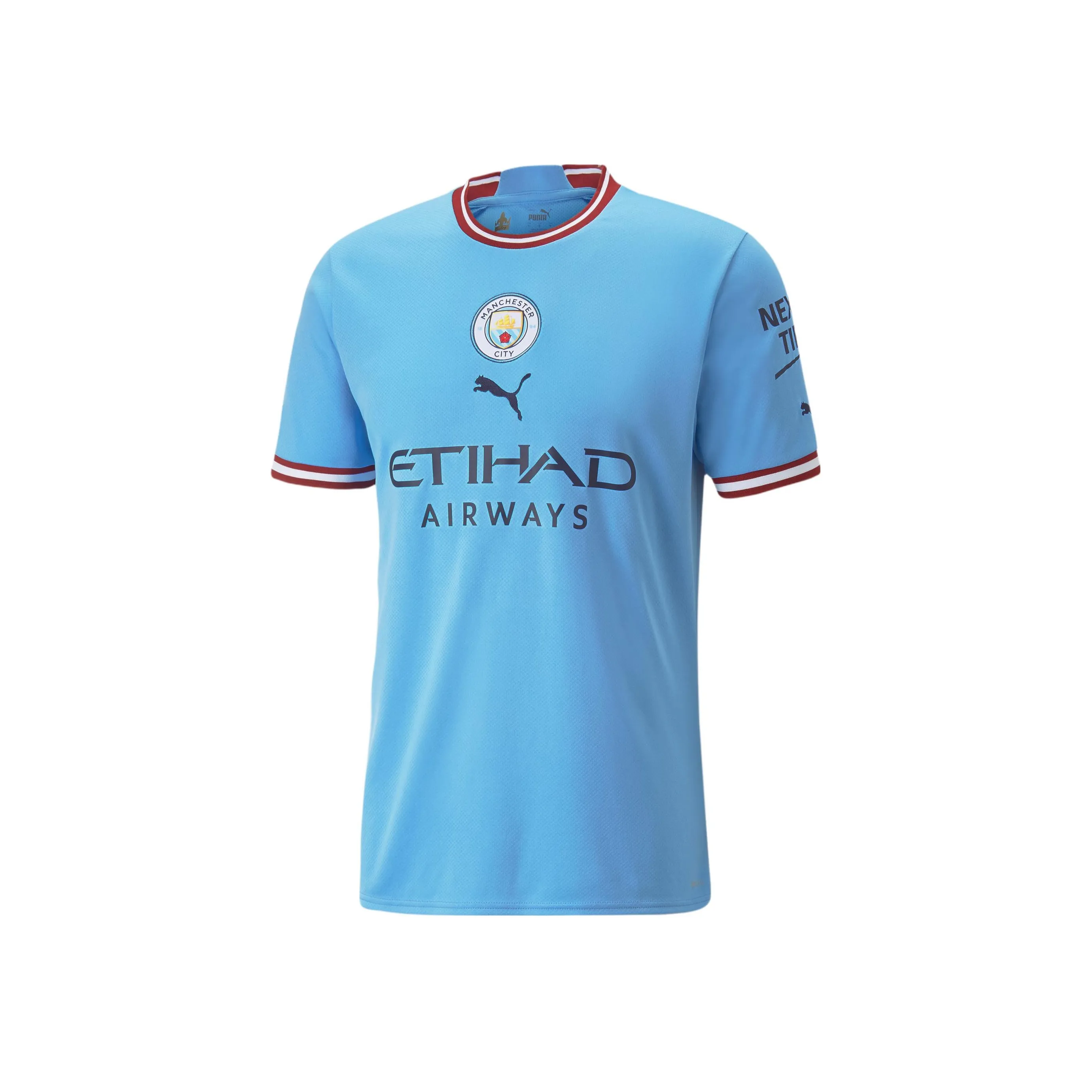PUMA Manchester City Football Club Soccer Jersey Manchester City Men's Blue