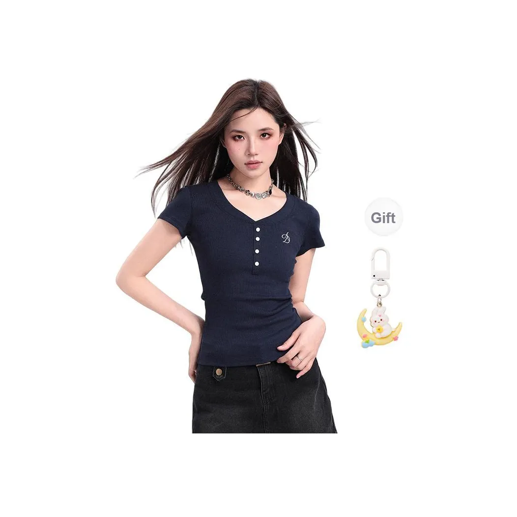 Princess Berdele T Shirt Women's Navy Blue