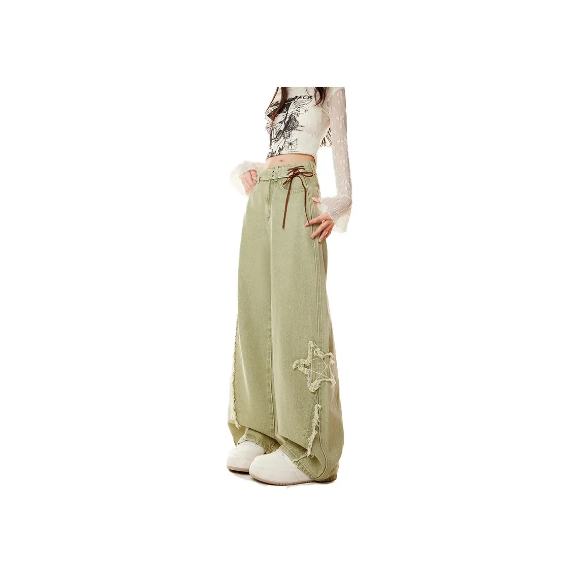 ZIRANSE Jeans Women's Green