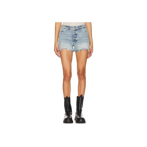ALLSAINTS Синие Женские Джинсовые Шорты