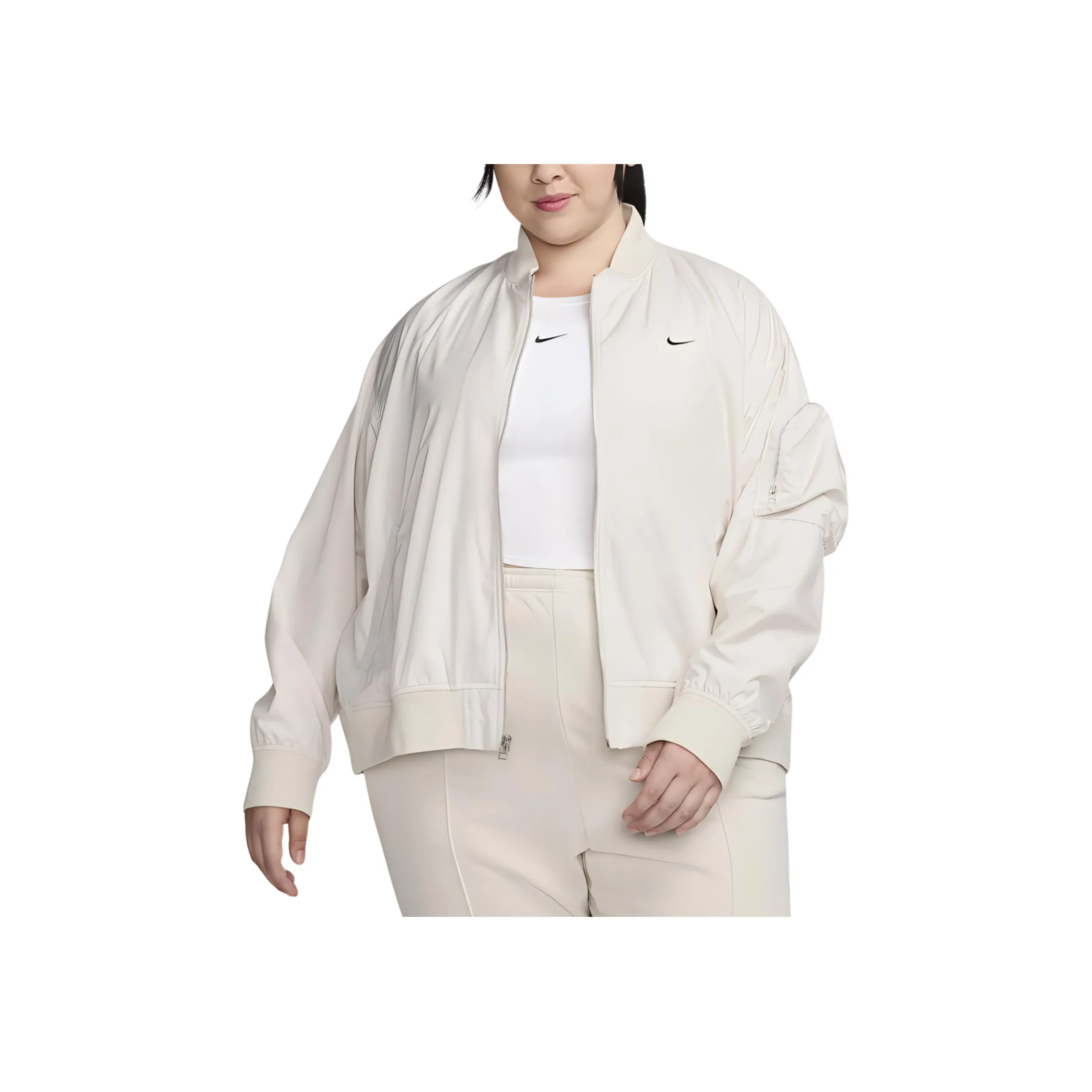 Nike Sportswear Essential Women's Oversized Bomber Jacket Plus Size