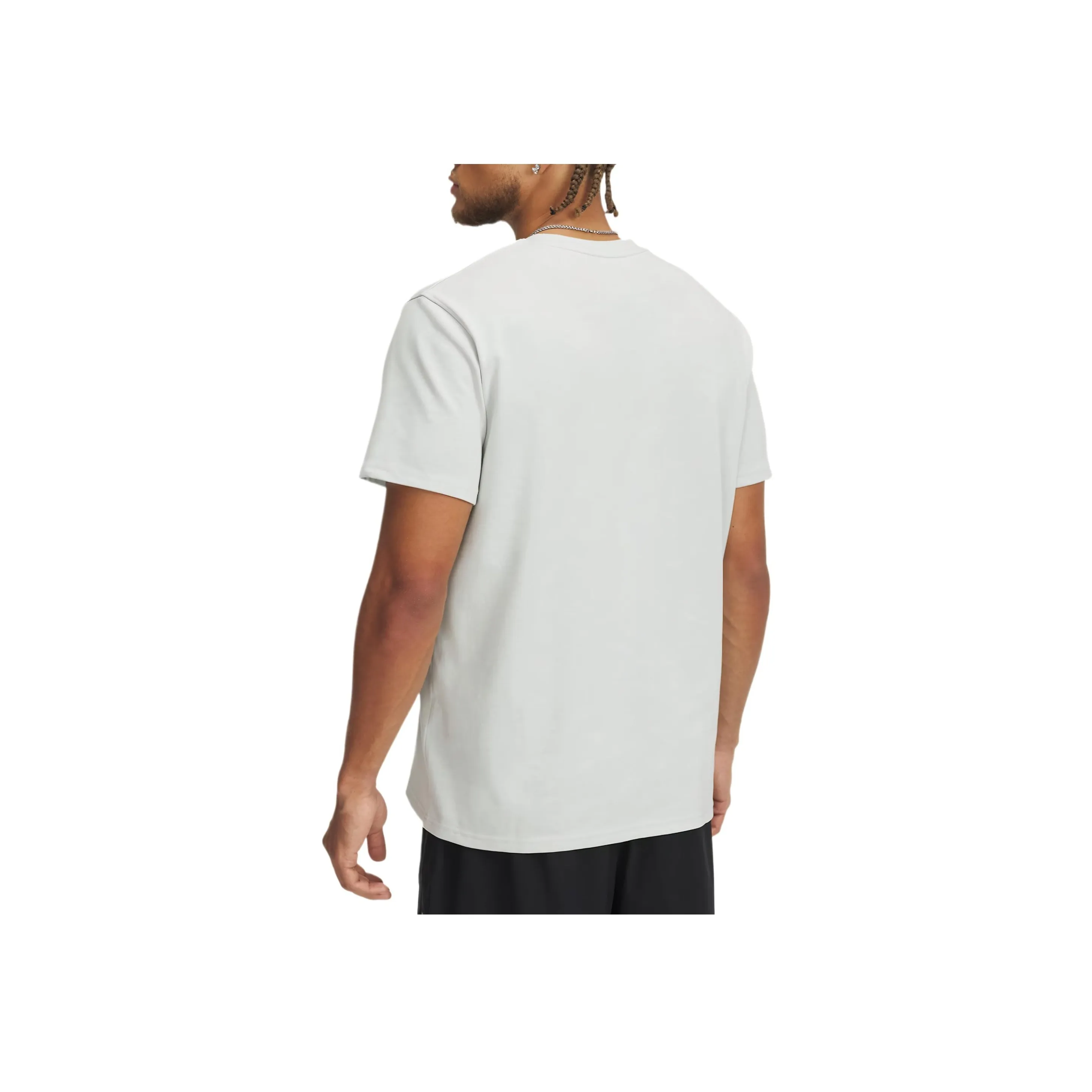 Under Armour Heavyweight Armor Label T Shirt Men's Aqua Green