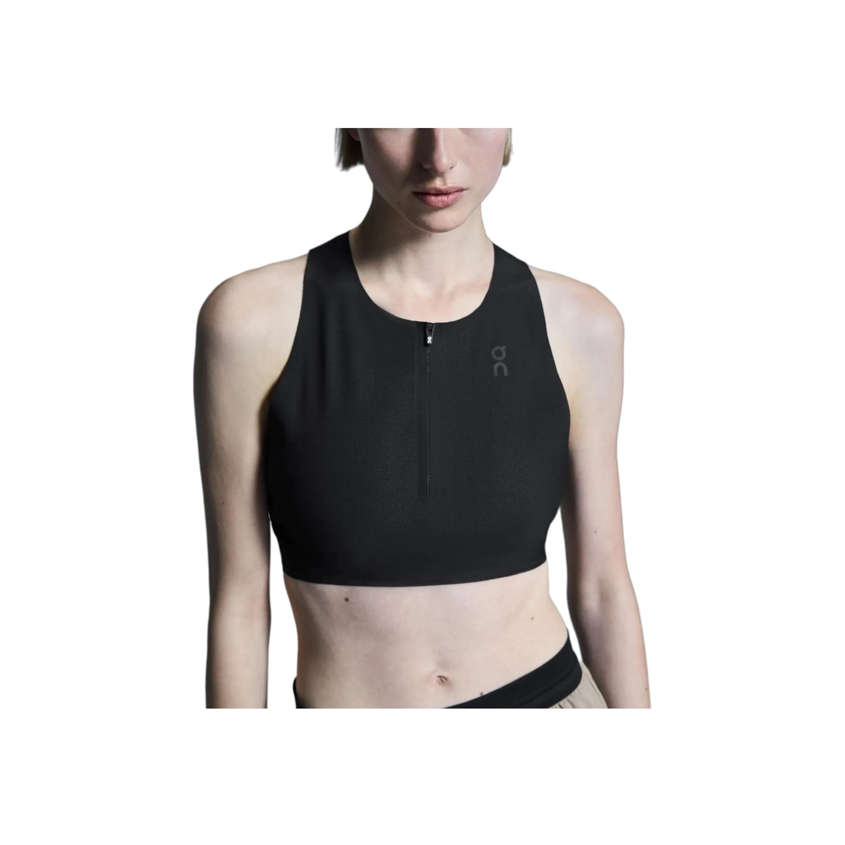 On Race Crop Sport Vests Women's Black