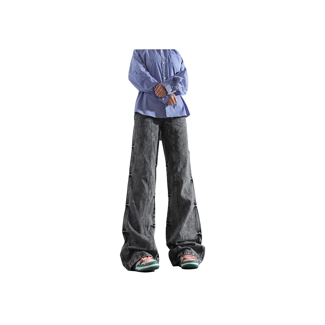 FAX FOR FMACM Jeans Unisex Black Gray
