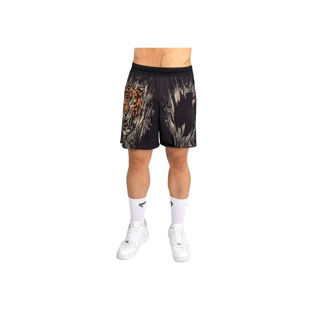 VENUM Tiger Sports Shorts Men's Black/Fluorescent Orange