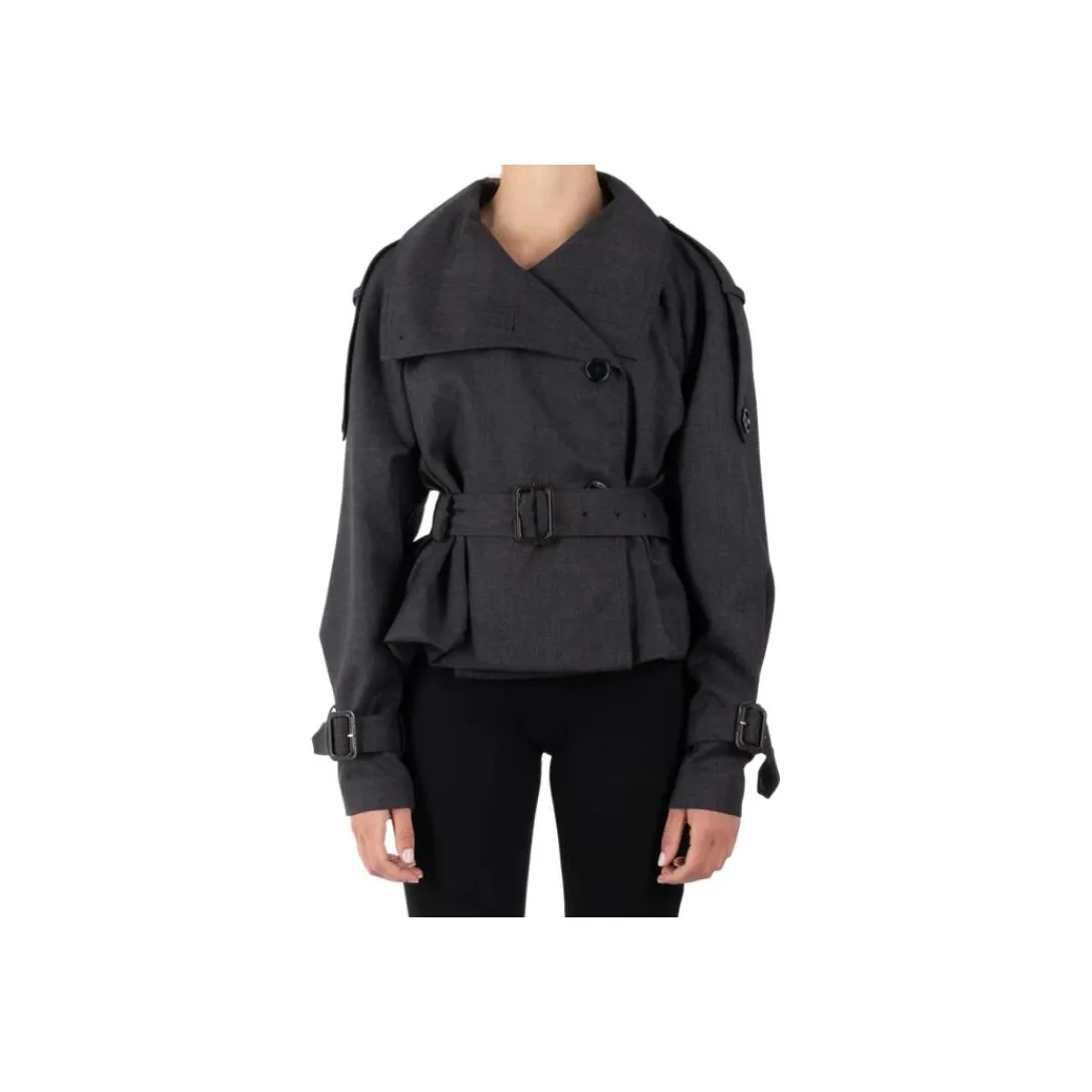 Acne Studios Buckled Buttoned Jacket