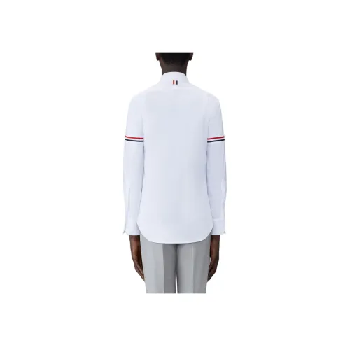 THOM BROWNE Белые Мужские Рубашки