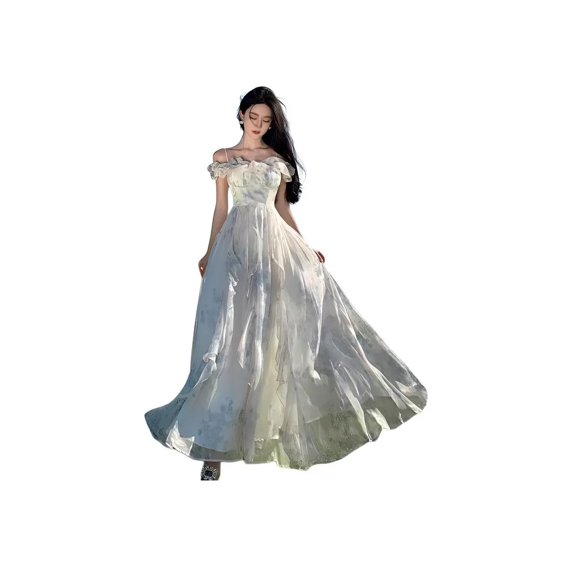 CHARM GLOW Без рукавов Платье Женское Цветочное Цвет