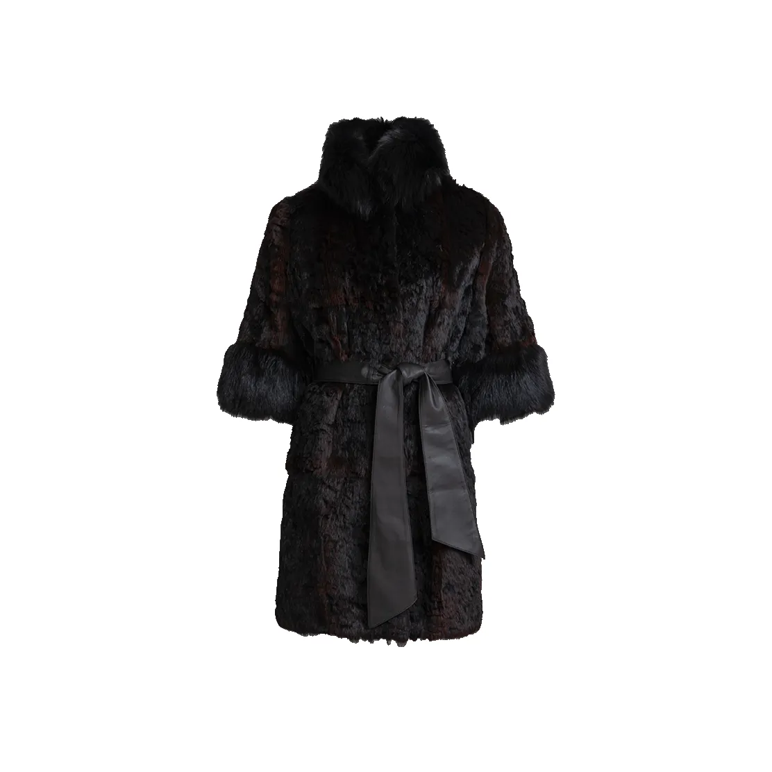 LIZZY Leather Jacket Women's Burgundy