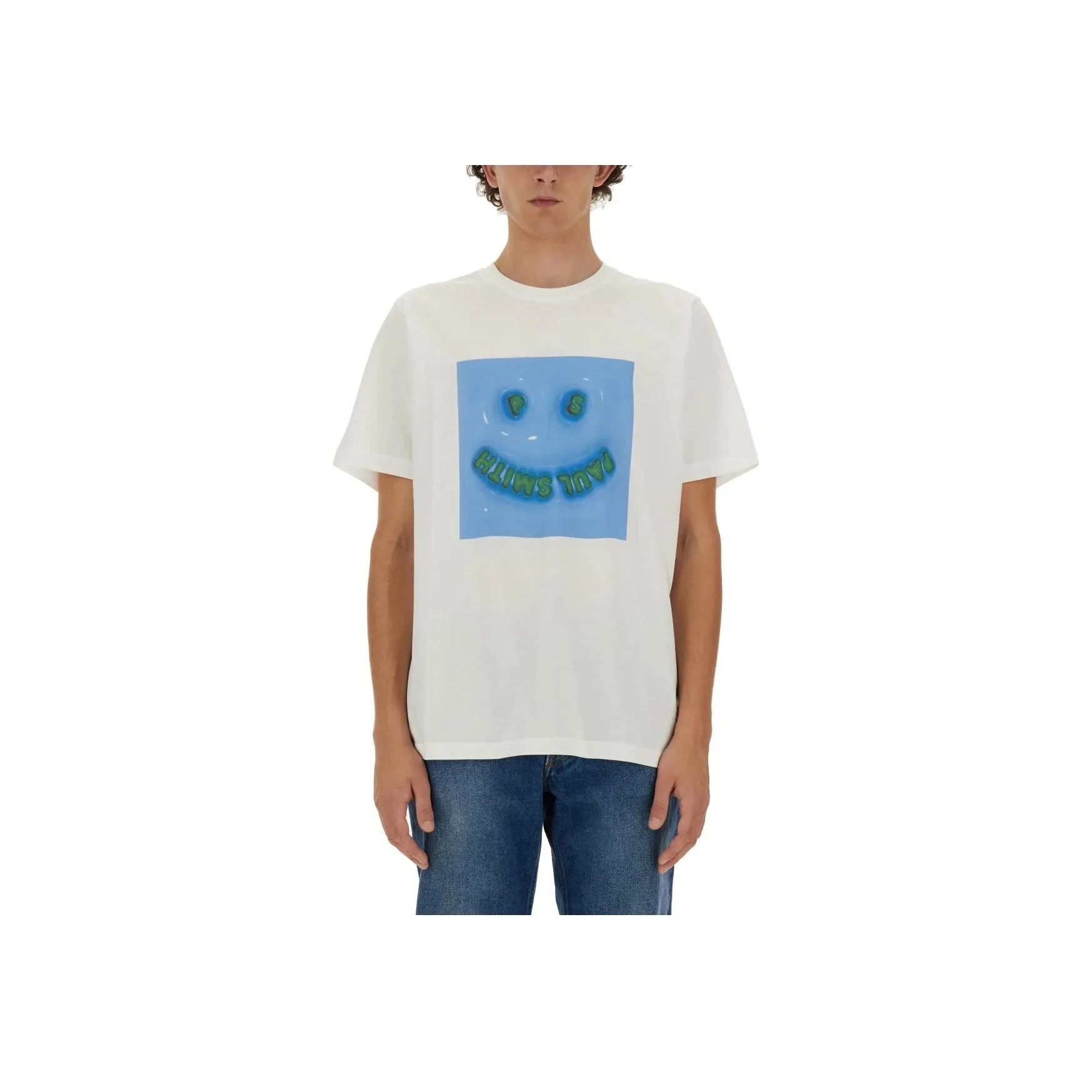 Ps Paul Smith Happy Graphic T Shirt