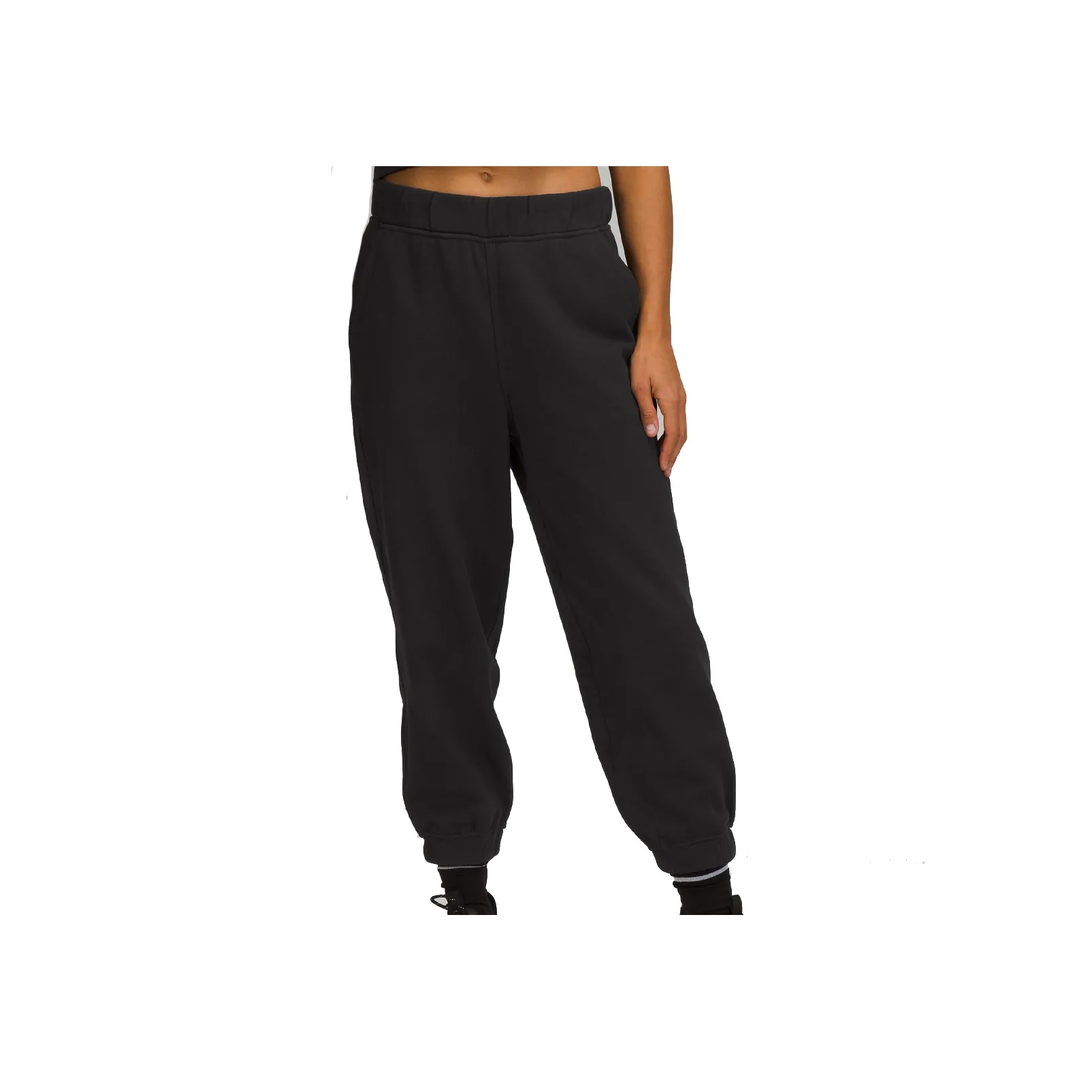 Lululemon Relaxed Athletic Trousers Women's Black