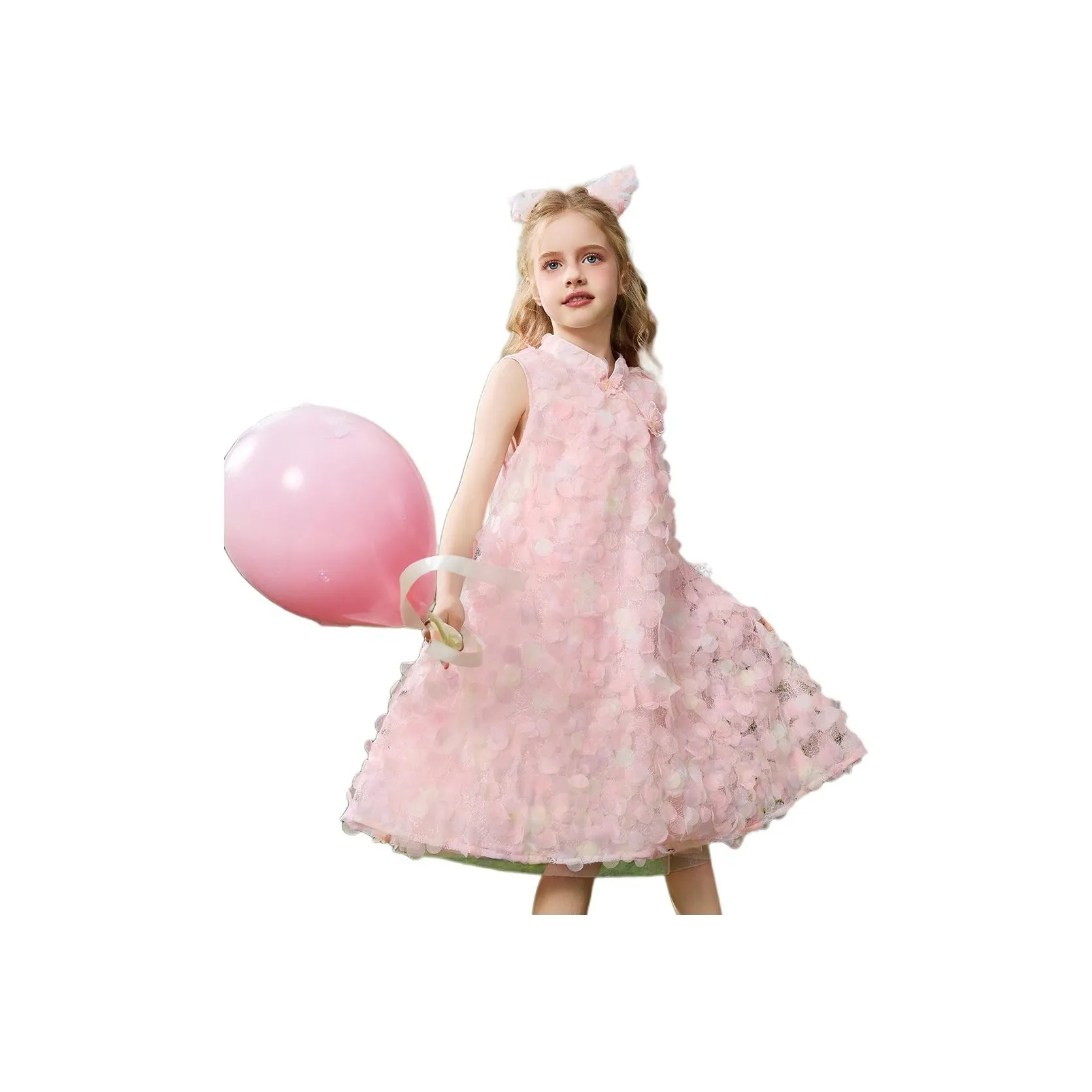 Платье ASK Летнее Многоцветное Детское