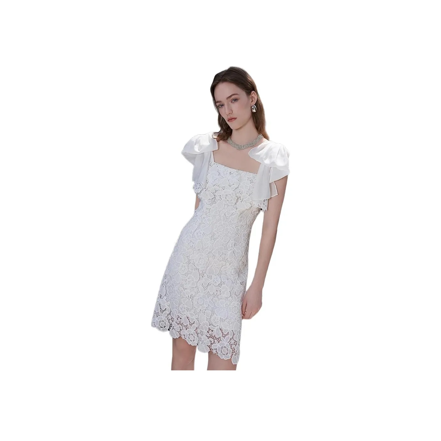 Anmani Звезда Белый Женские Слиплатья