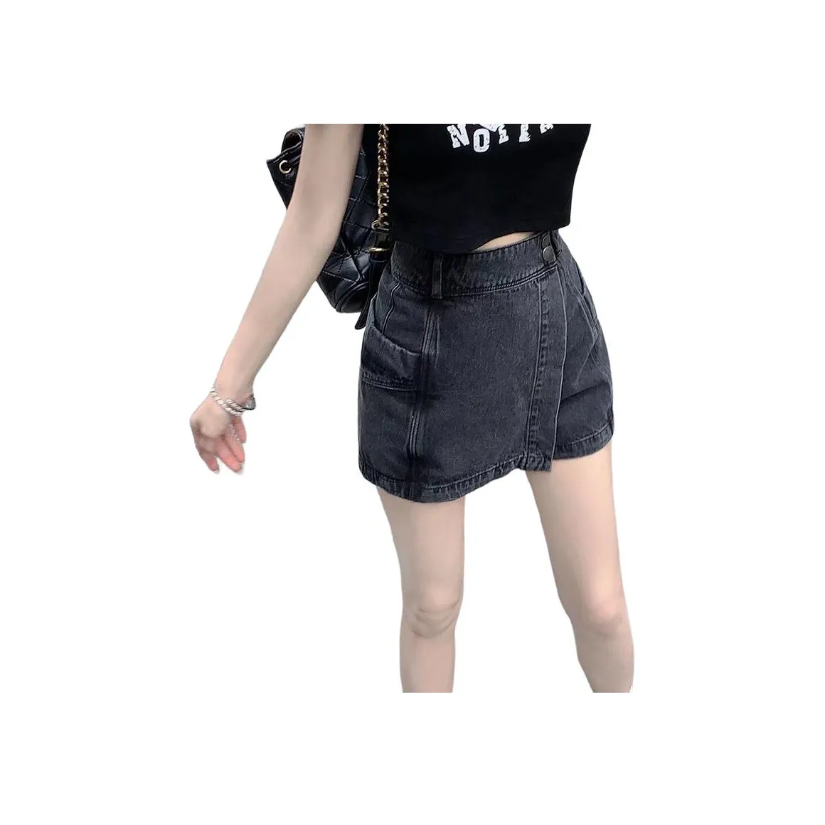 YEARNED Женские джинсовые шорты