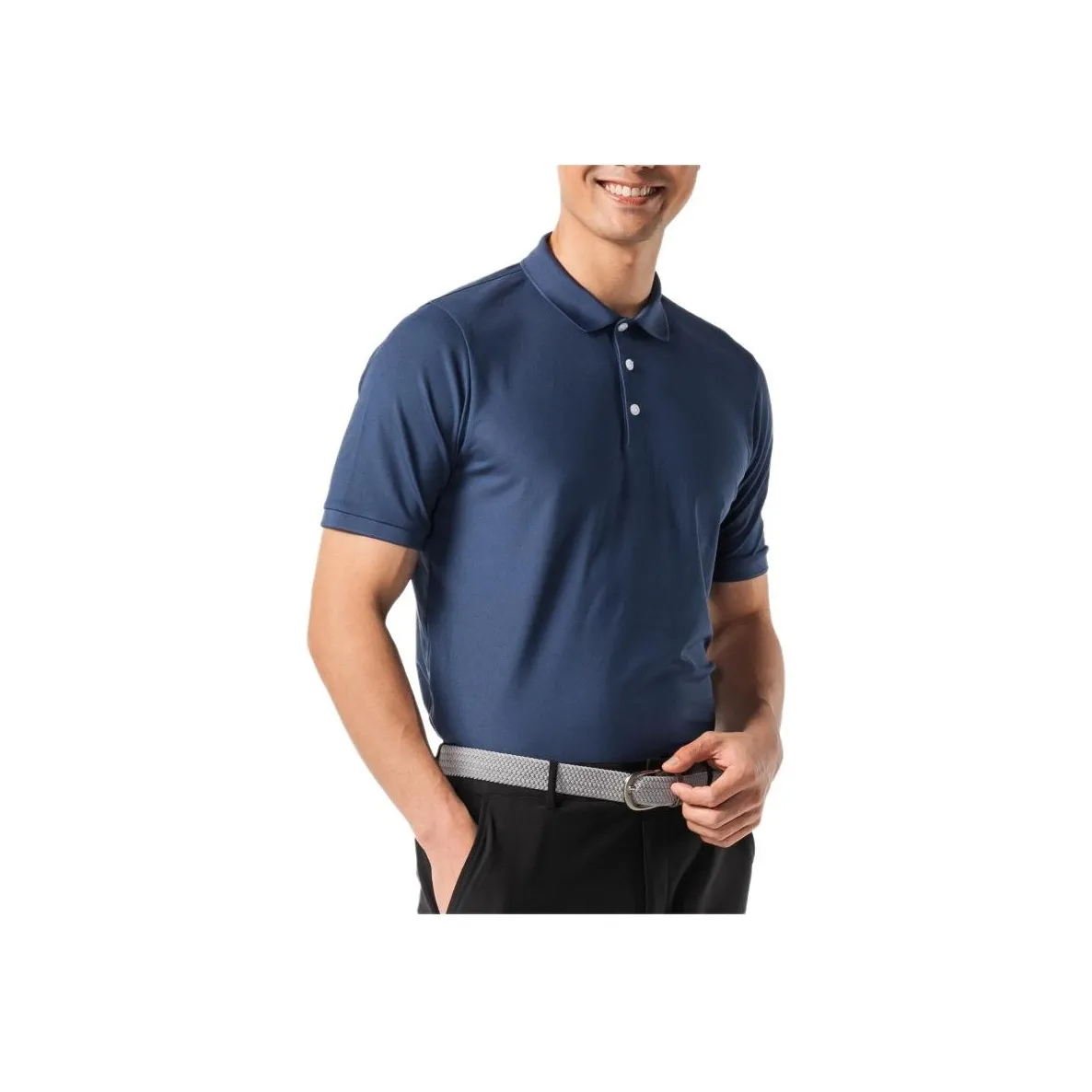 DECATHLON Polo Shirt Men's Ink Teal