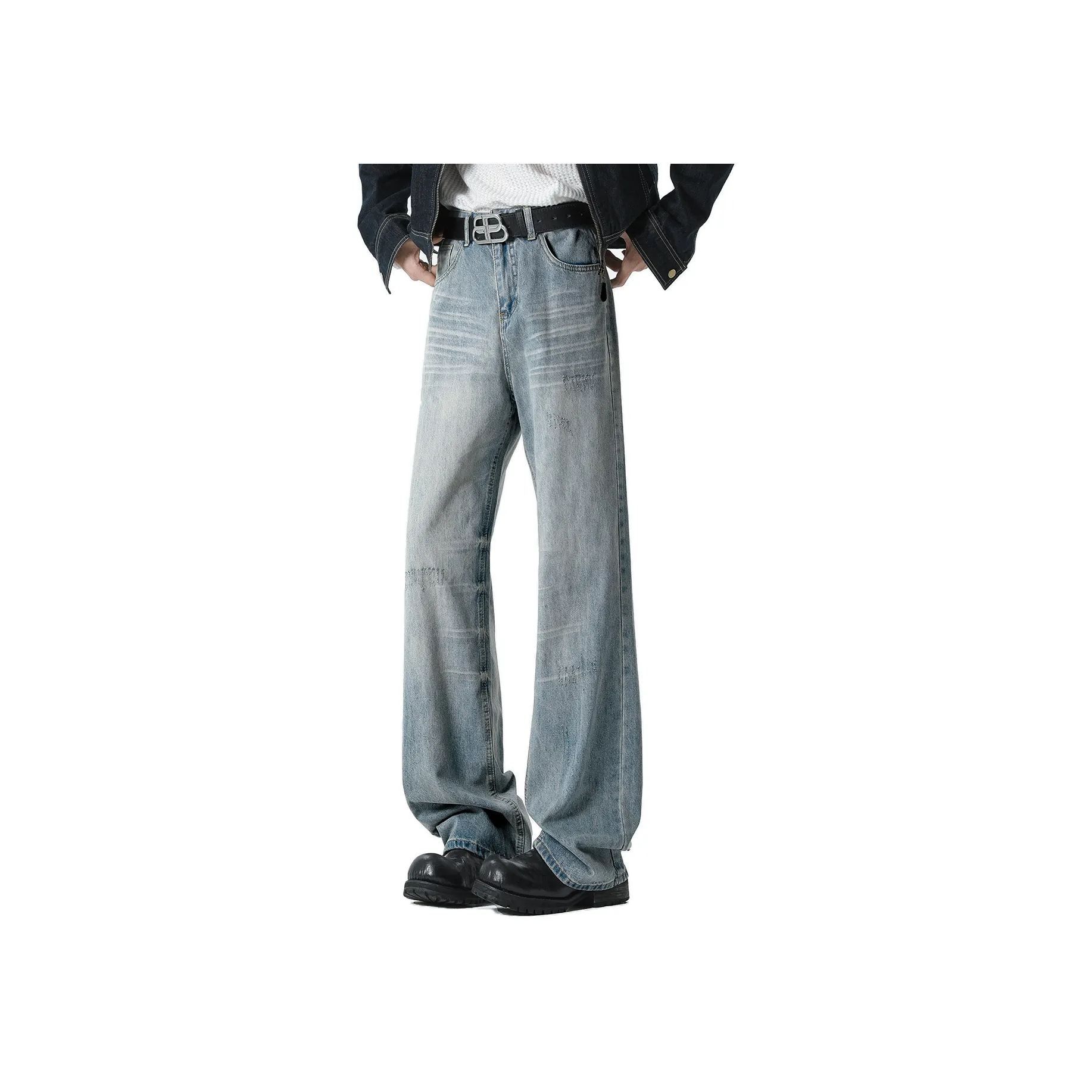 DOH STORE Jeans Unisex Blue