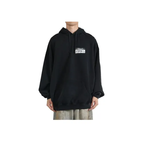Vetements Черный Унисекс Свитшоты