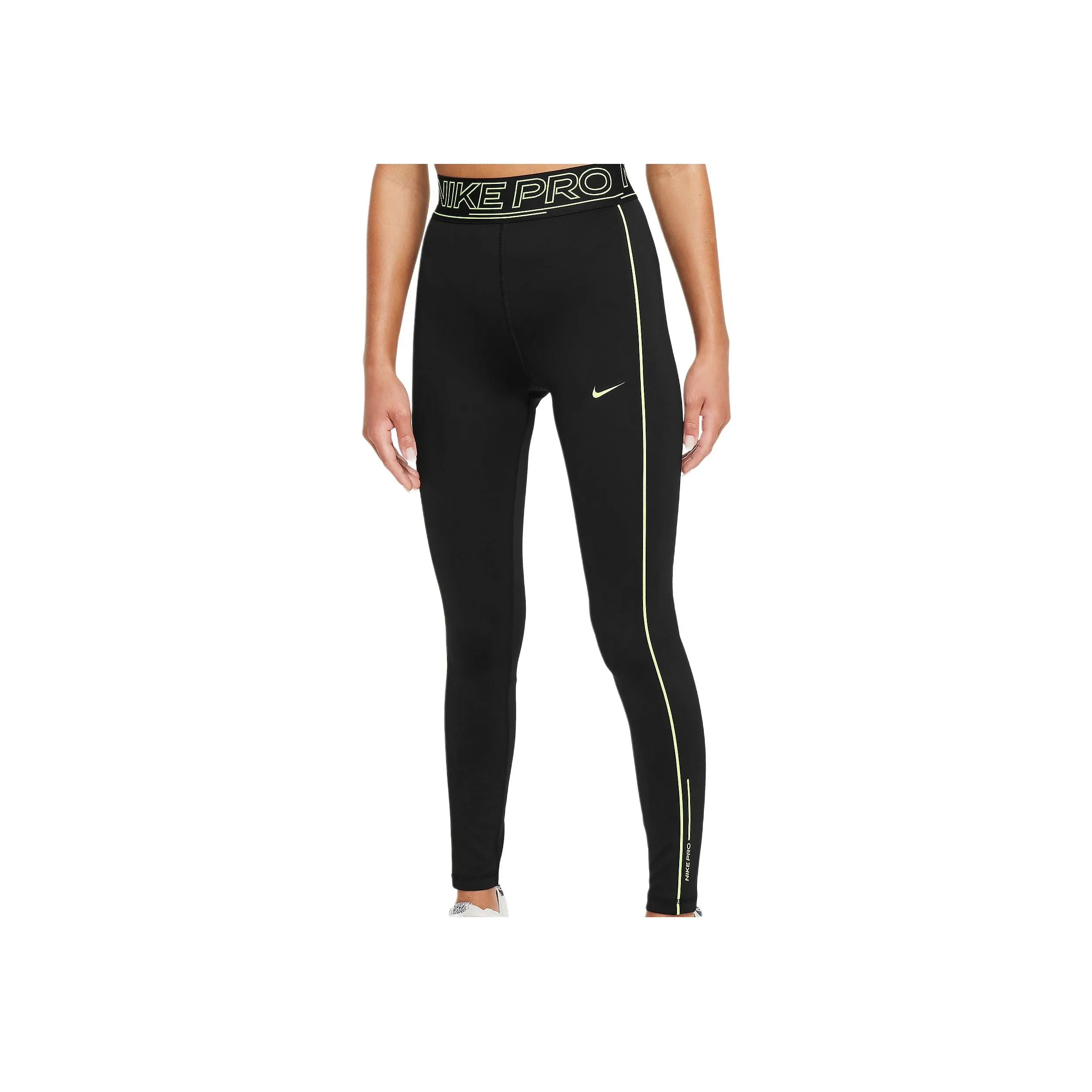 Nike Pro Girls' Dri-FIT Mid-Rise Leggings