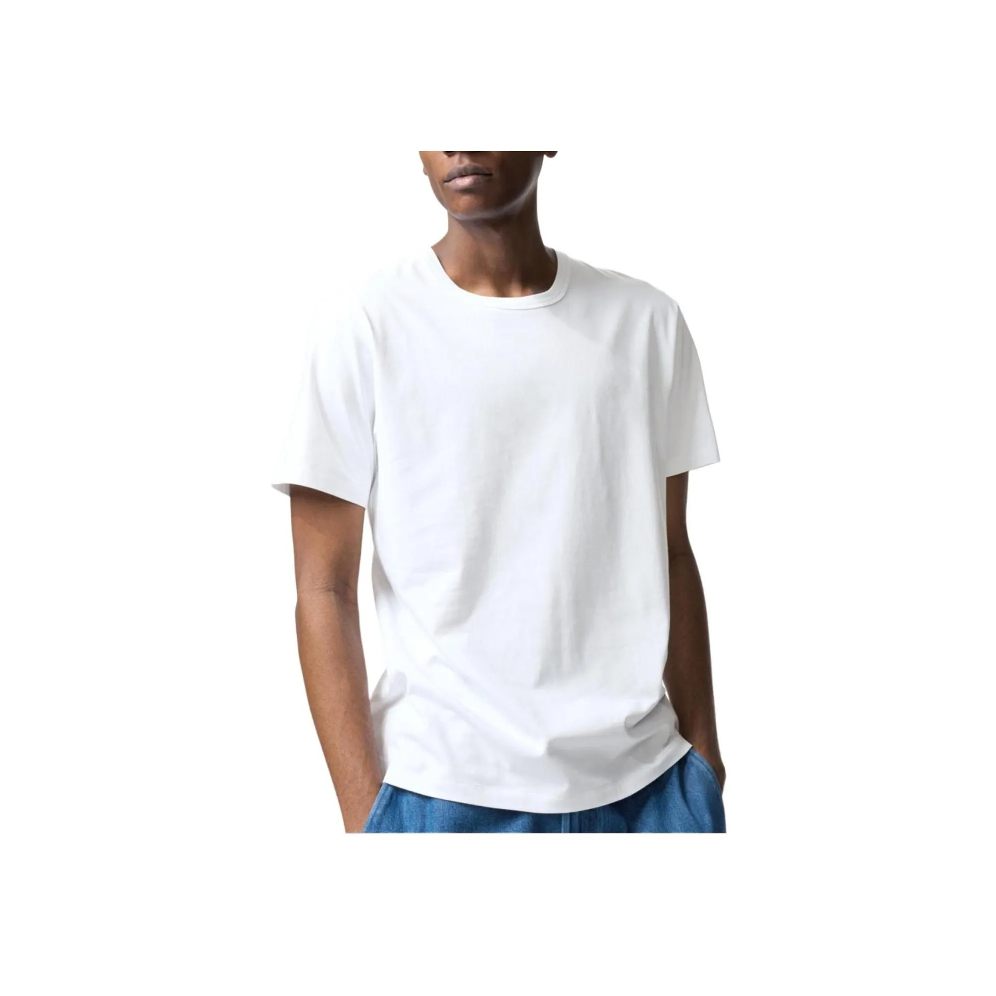 UNIQLO AIRism Mesh Series T Shirt Men's White