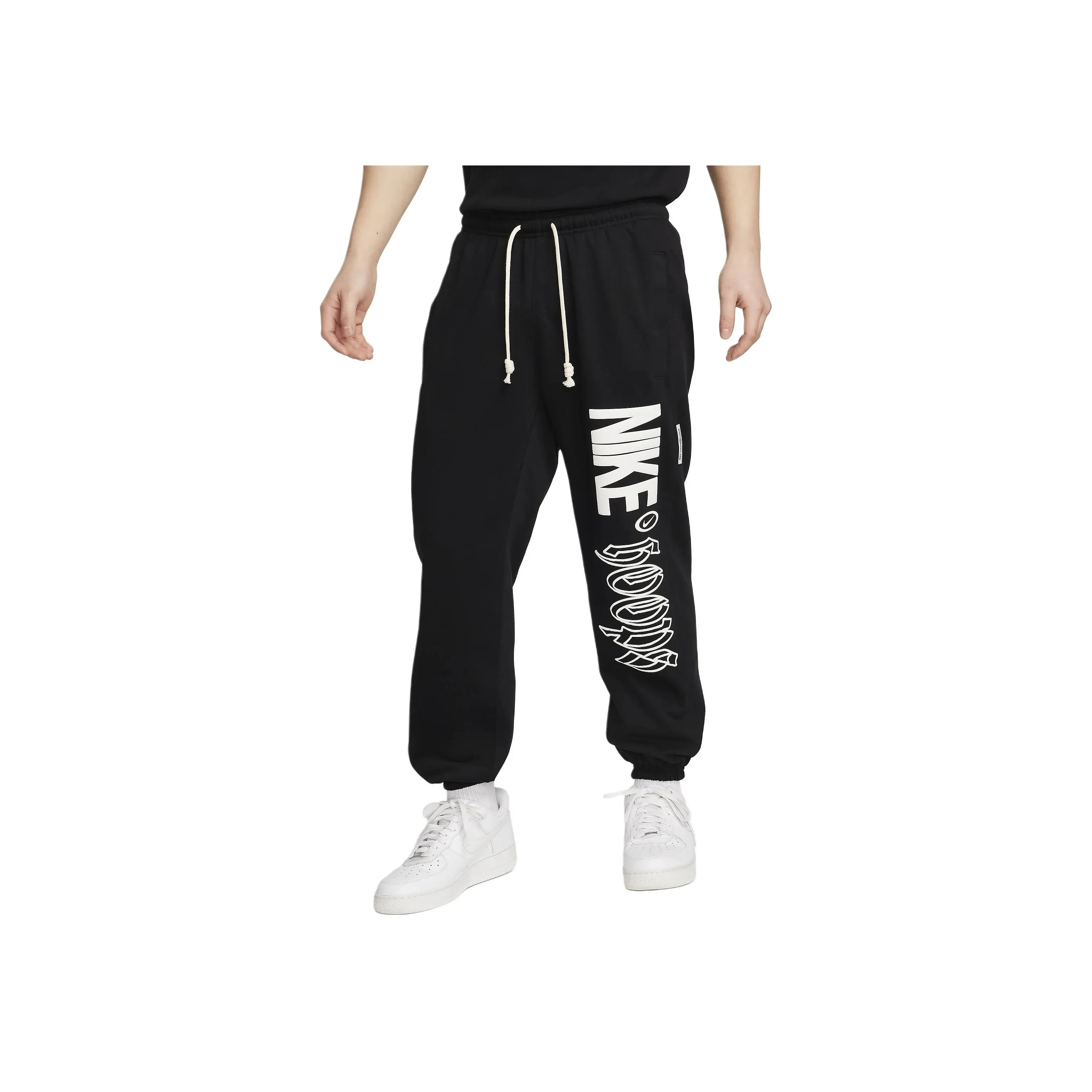 Nike Dri FIT Basketball Shorts Knitted Sports Pants Men's Black