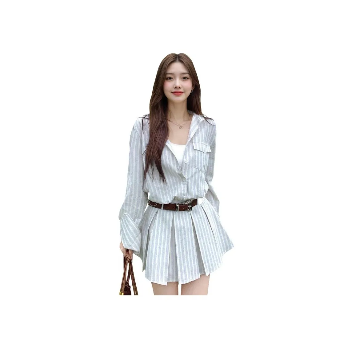 La Chapelle Длинное платье с длинными рукавами женское