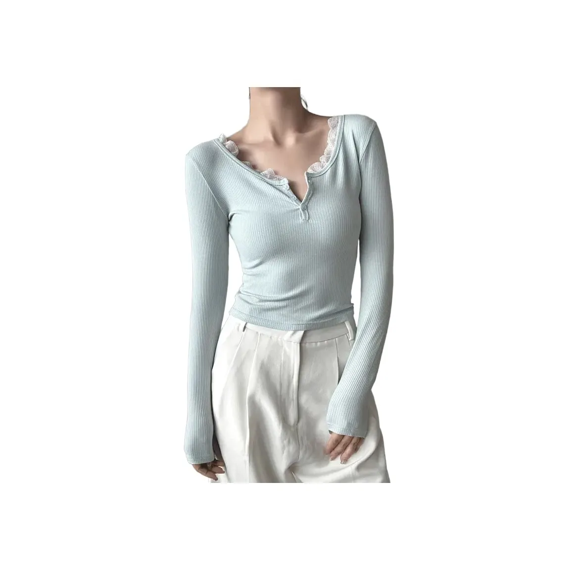 RDRE Озерно-голубой Женские Т-рубашки