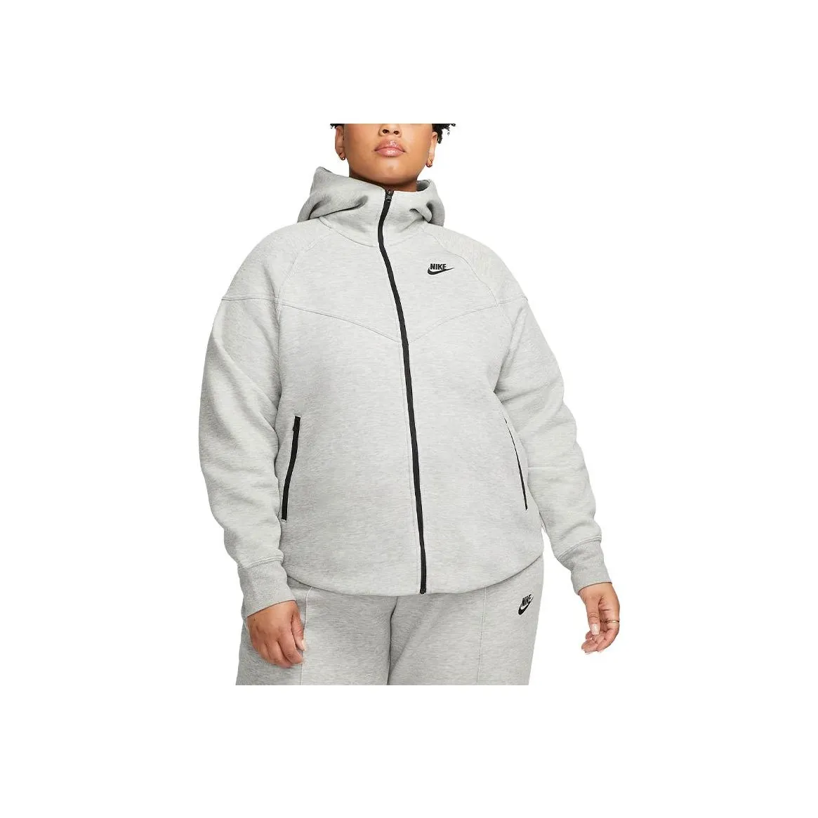 Nike Sportswear Tech Fleece Windrunner Women's Full Zip Hoodie Plus Size