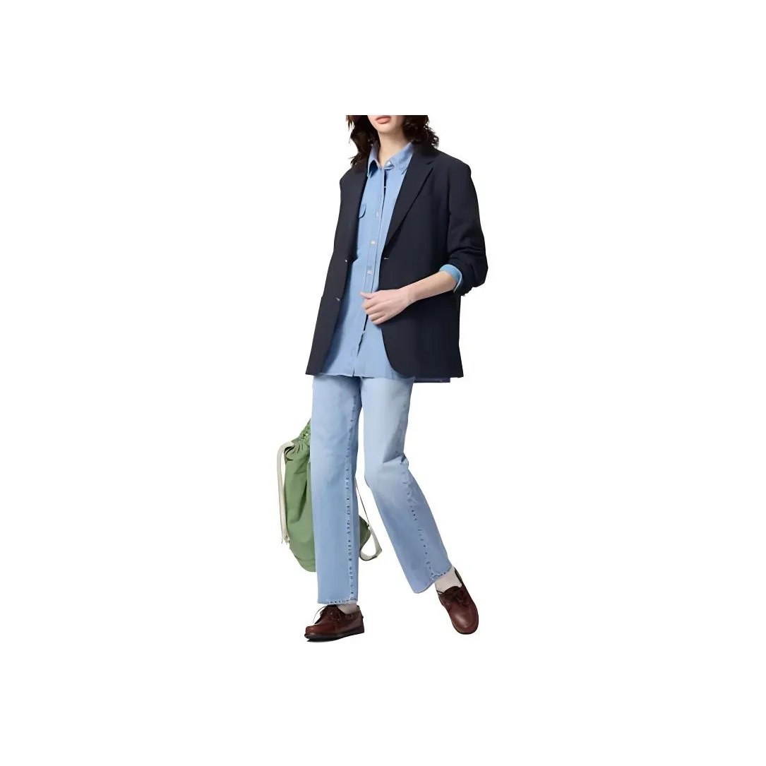 UNIQLO x JW Anderson SS25 Jeans Women's Light Blue