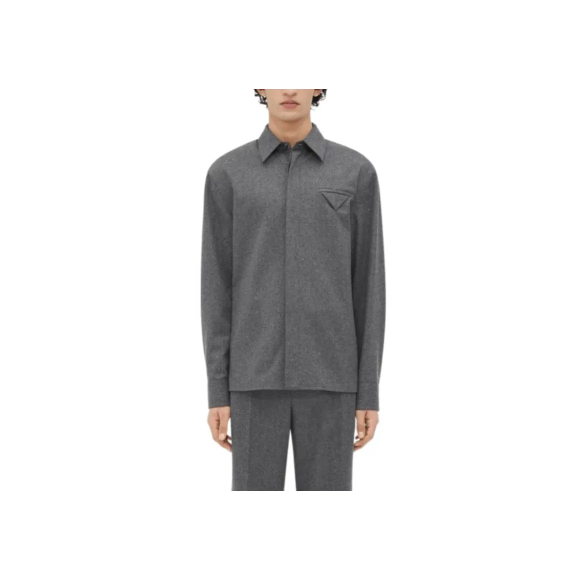 Bottega Veneta Regular Fit Flannel Shirt