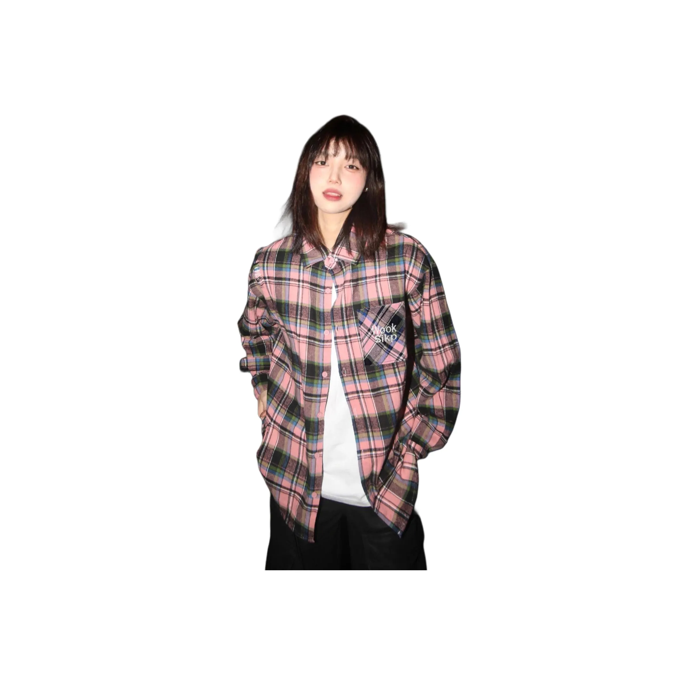 PISYPOX Розовый Унисекс Рубашки