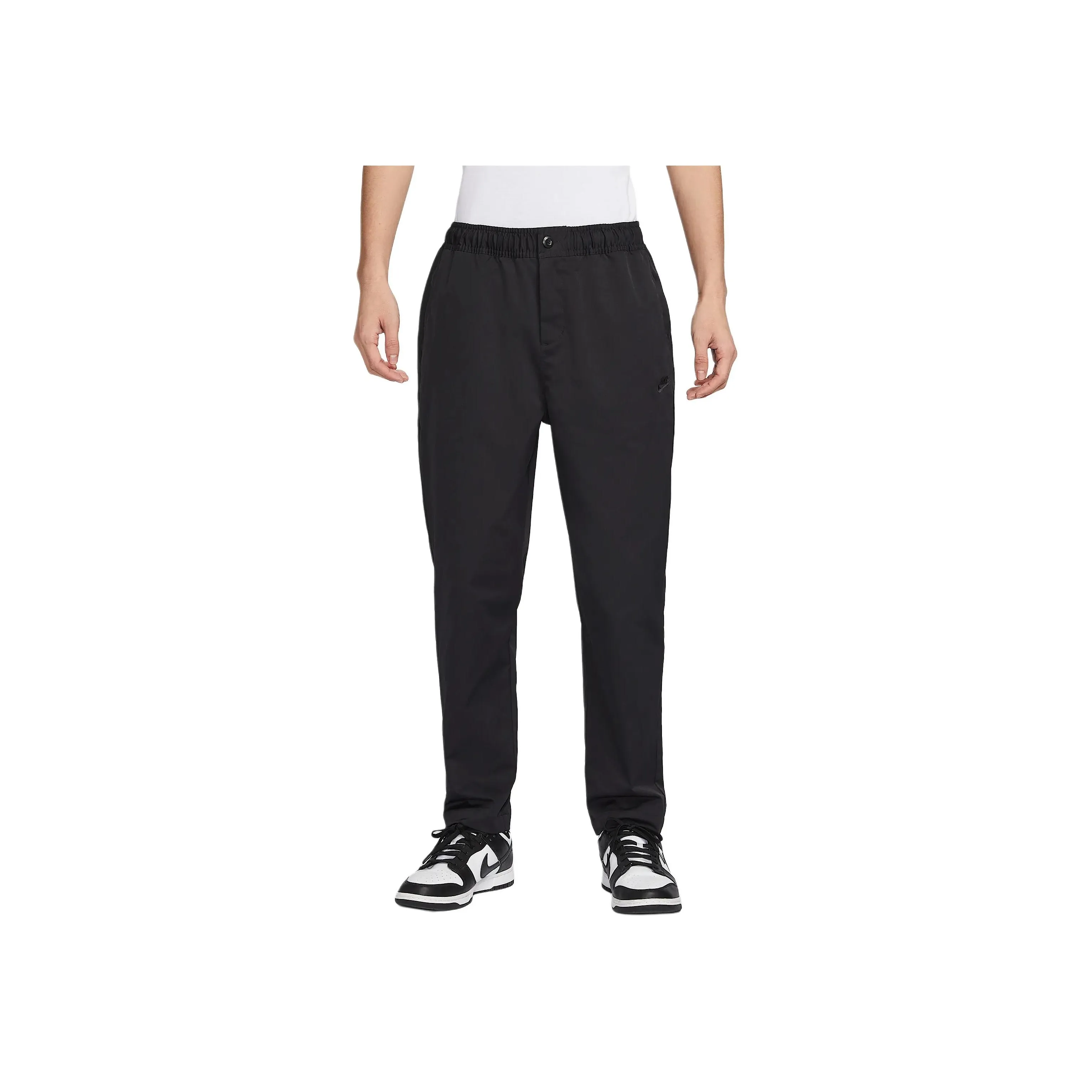 Nike Clubwoven Tapered Trousers Casual Pants Men's Black