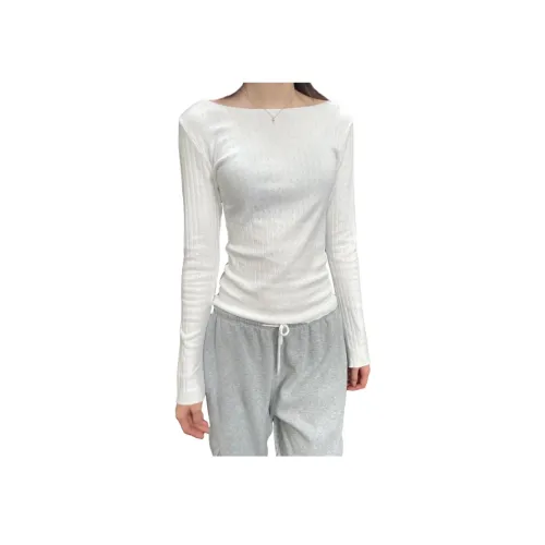 Brandy Melville Бежевые Женские Футболки