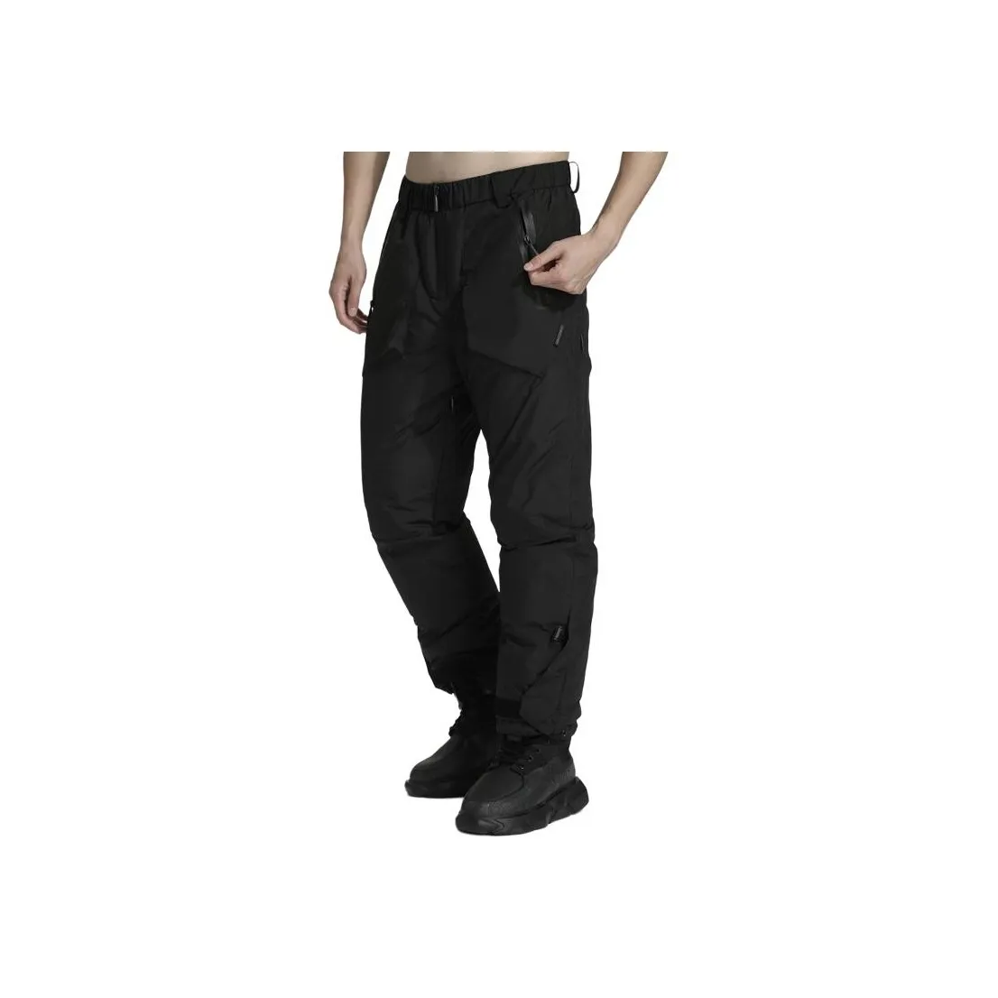 NORVINCY Casual Pants Unisex Black