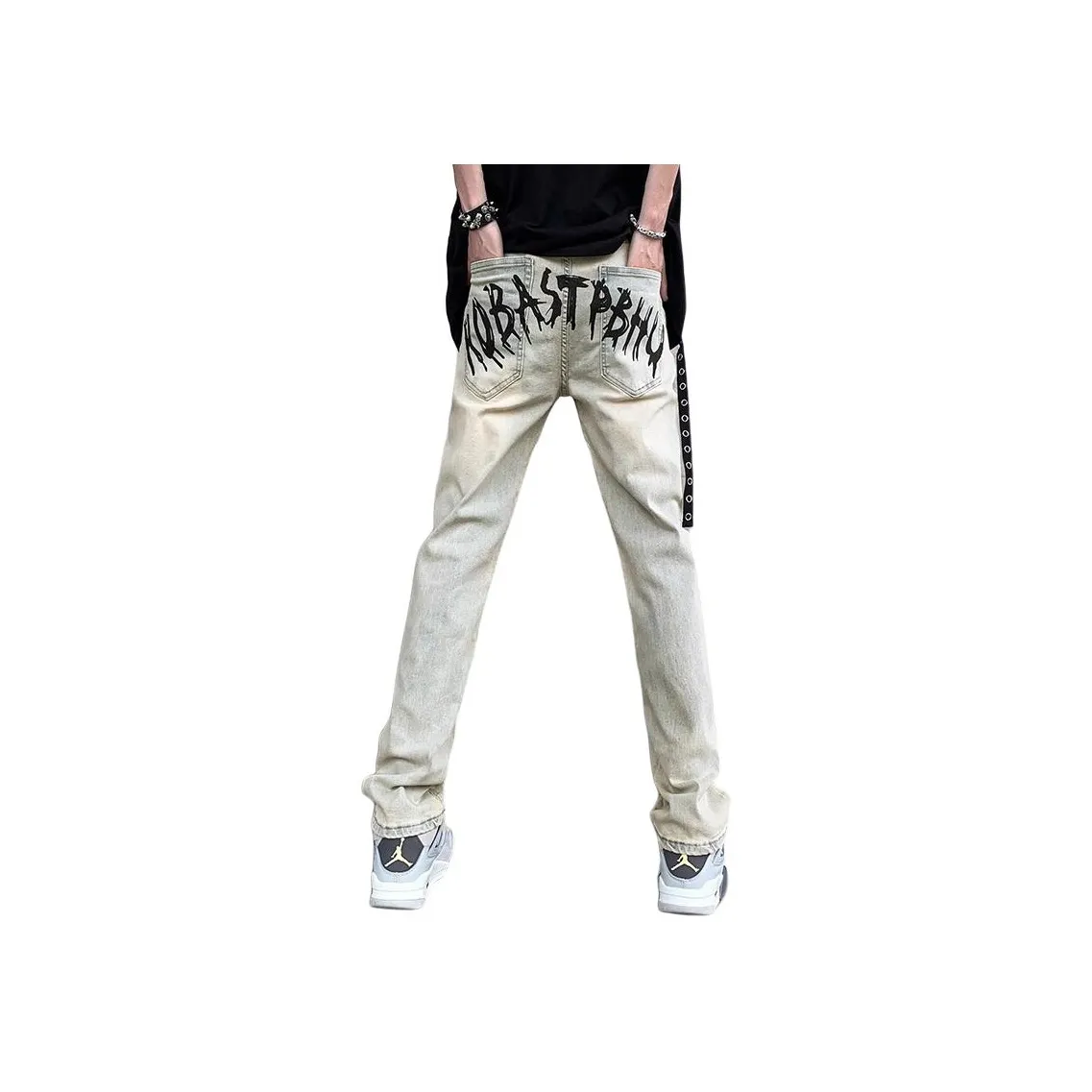 RAMPAGE Jeans Unisex Yellow Mud