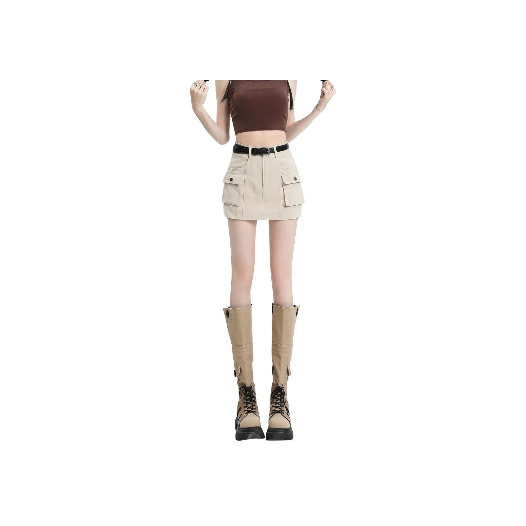 FOREVER 21 Denim Short Skirts Women's