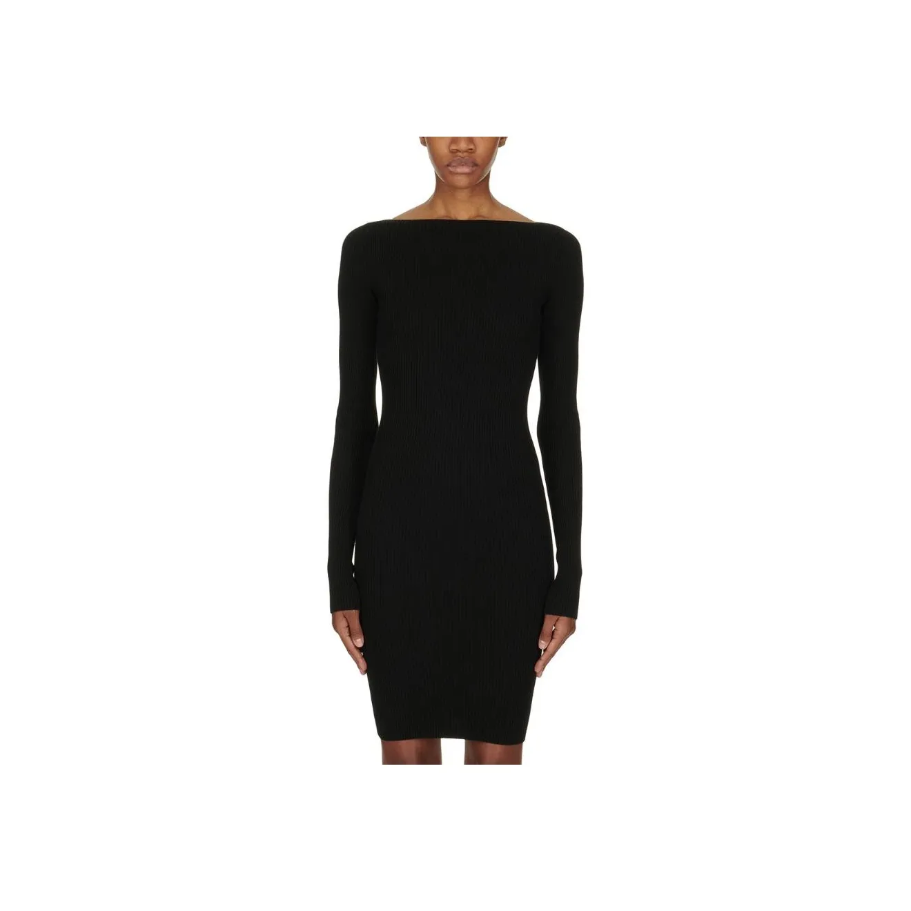 RICK OWENS Cut Out Stretched Dress