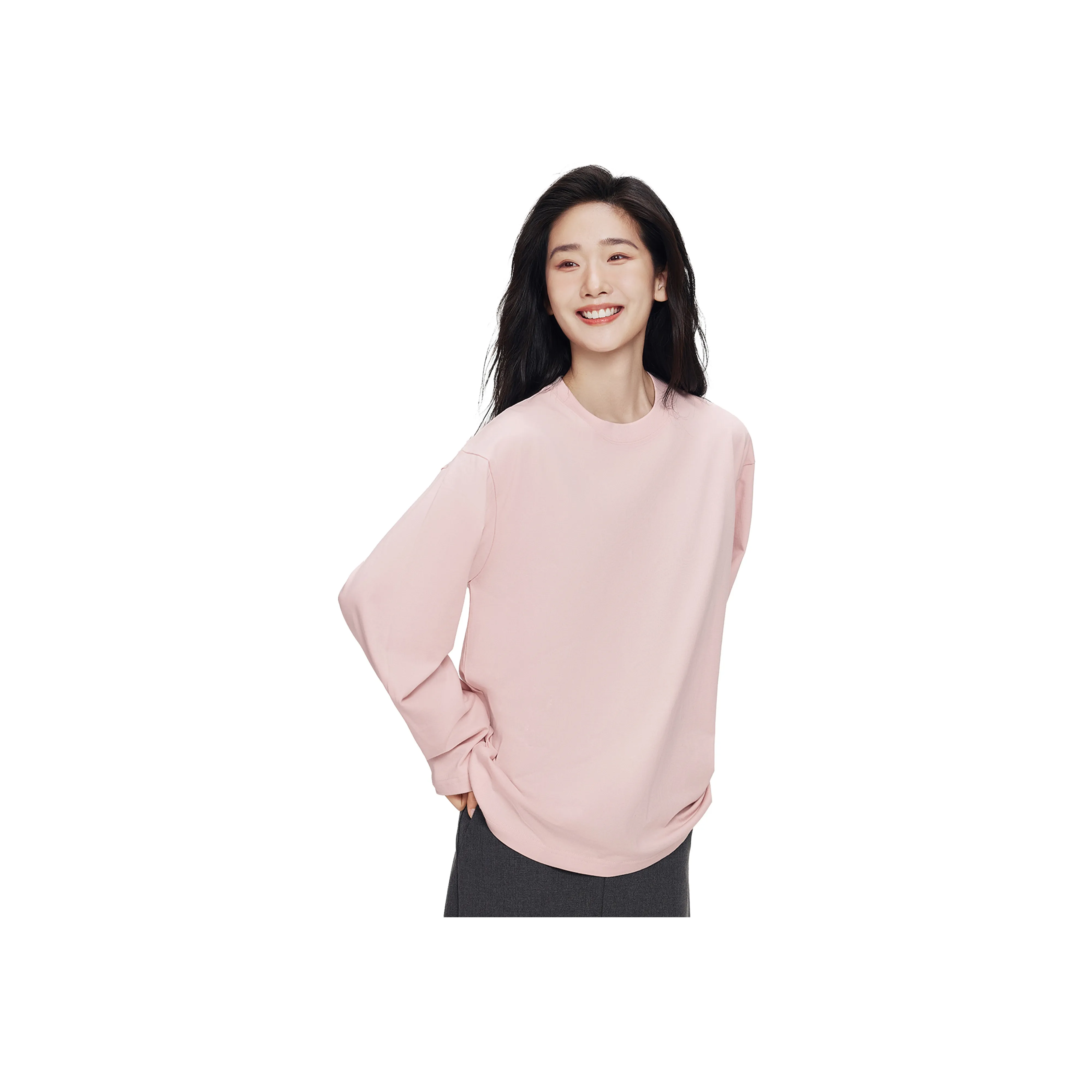 MIANDEMEIXUE Длинный рукав Т-рубашка Унисекс