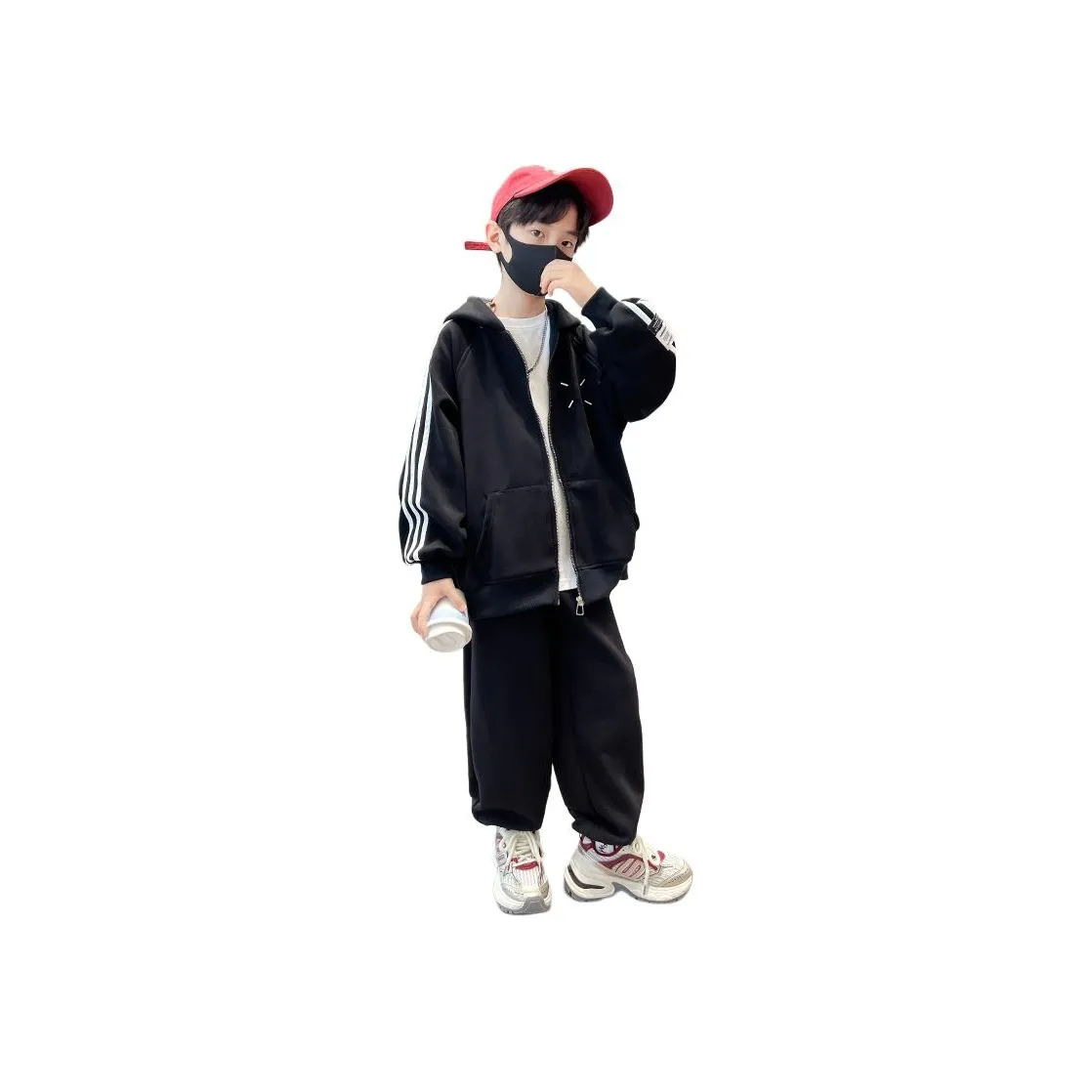 TAOTIANMAO Мальчики Модный и Крутой Повседневная Спортивная Одежда