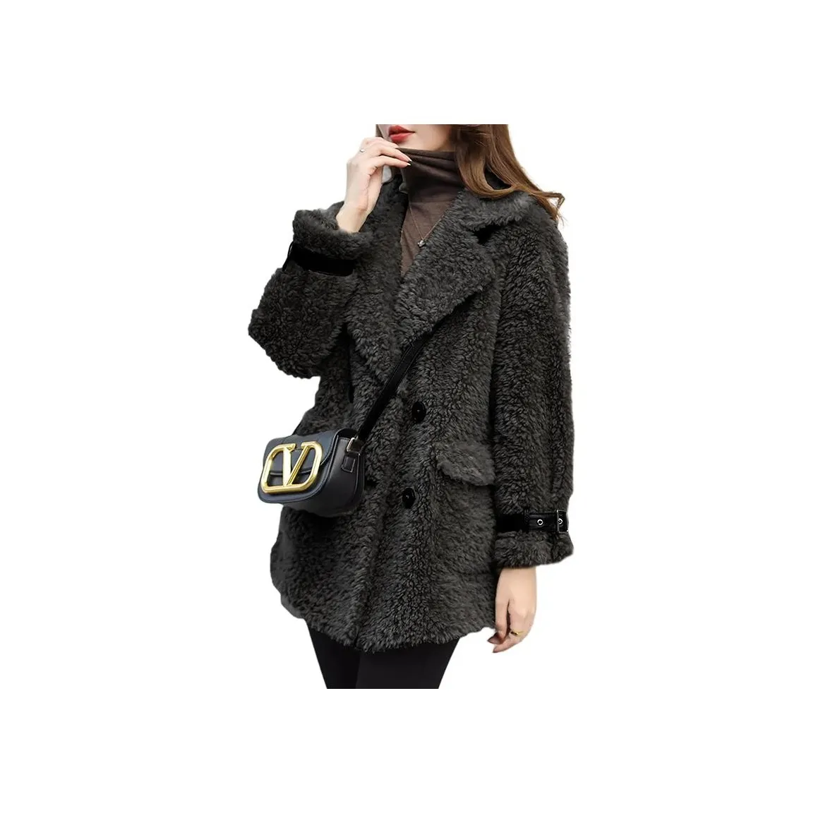 BILISISHANYANG Вельвет Feel Куртка Женская