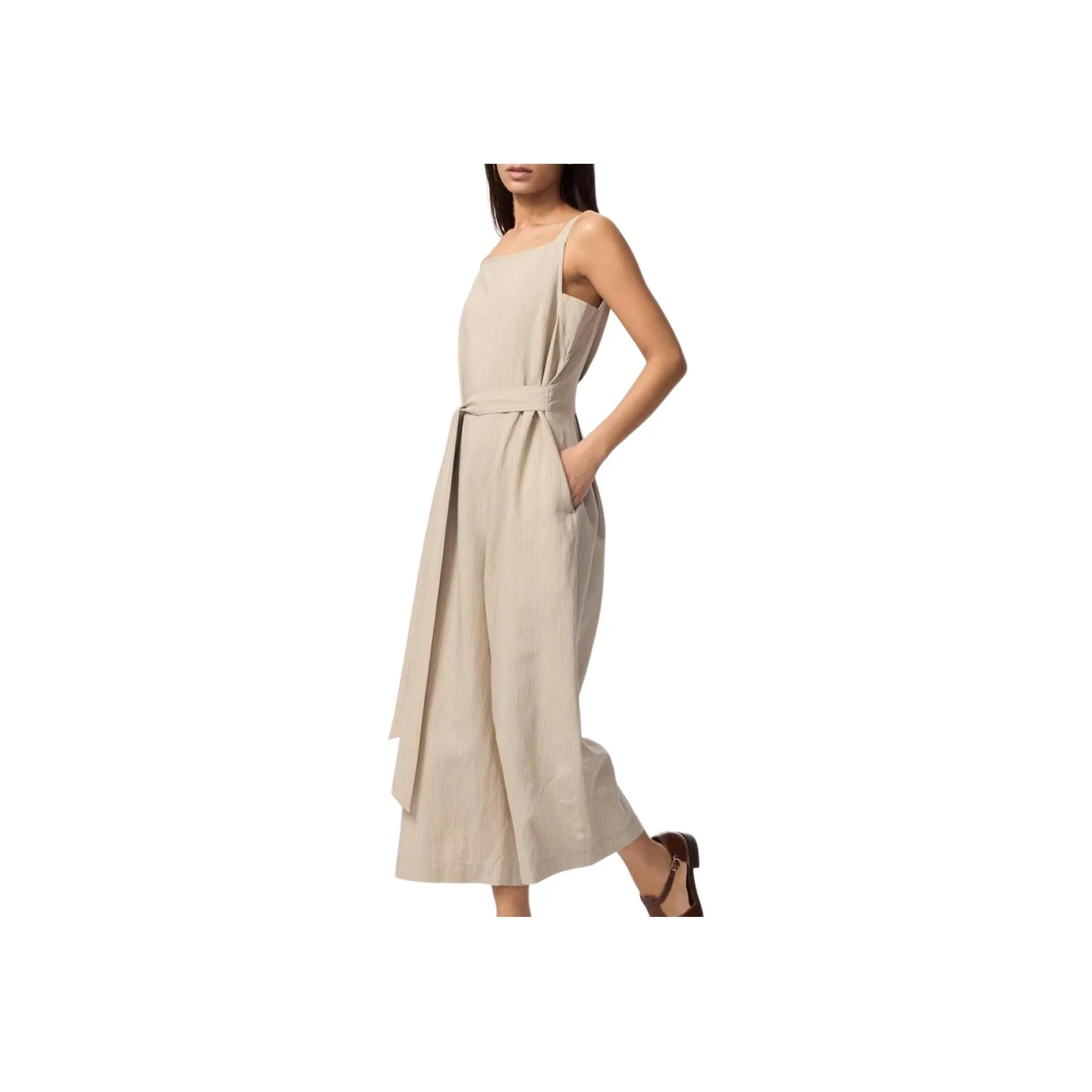 UNIQLO Jumpsuit Women's Light Beige