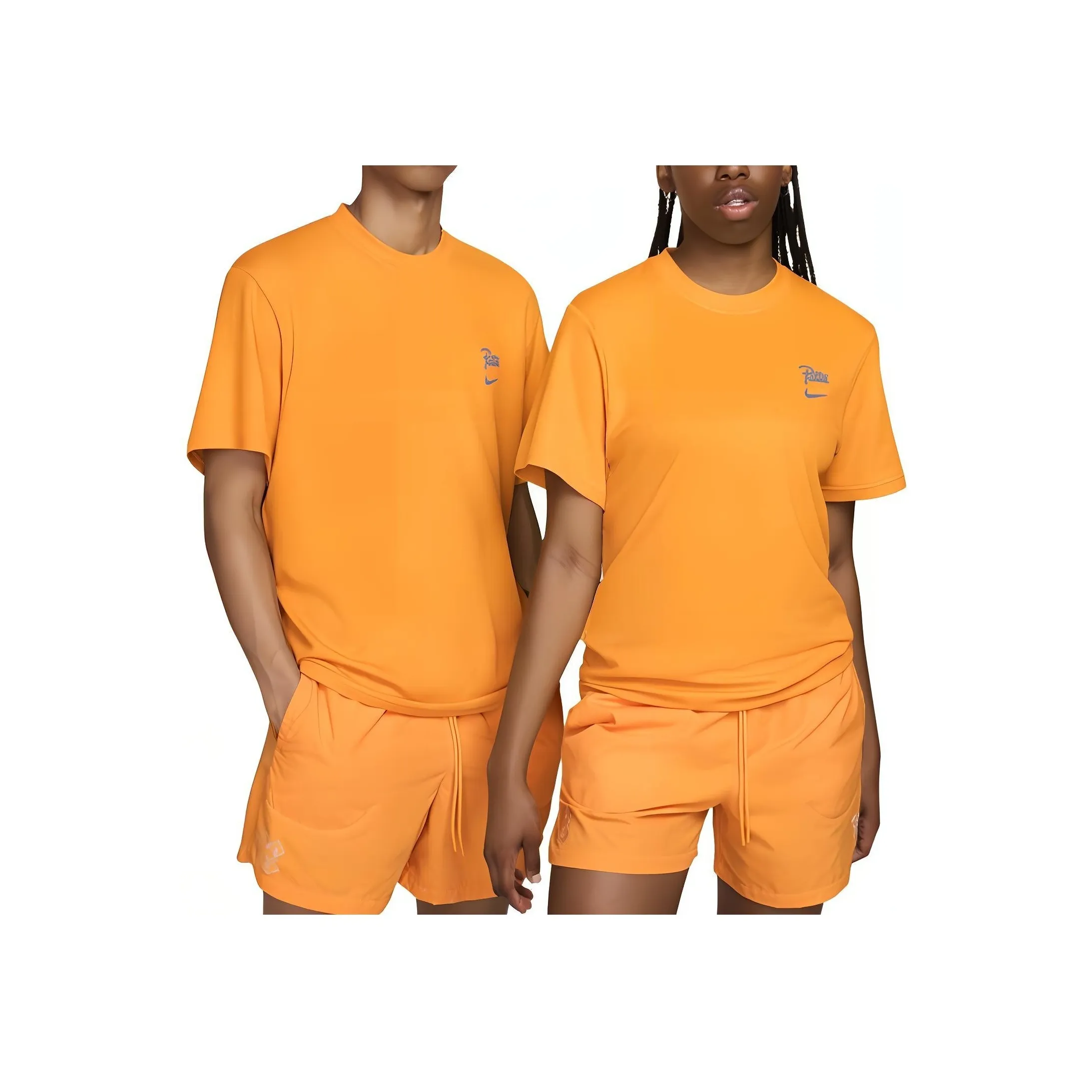 Nike Patta Co brand T Shirts Unisex Orange