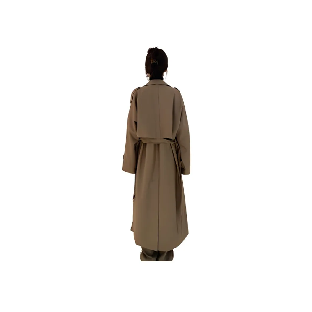 SUPERSCAPE Trench Coat Women's Khaki