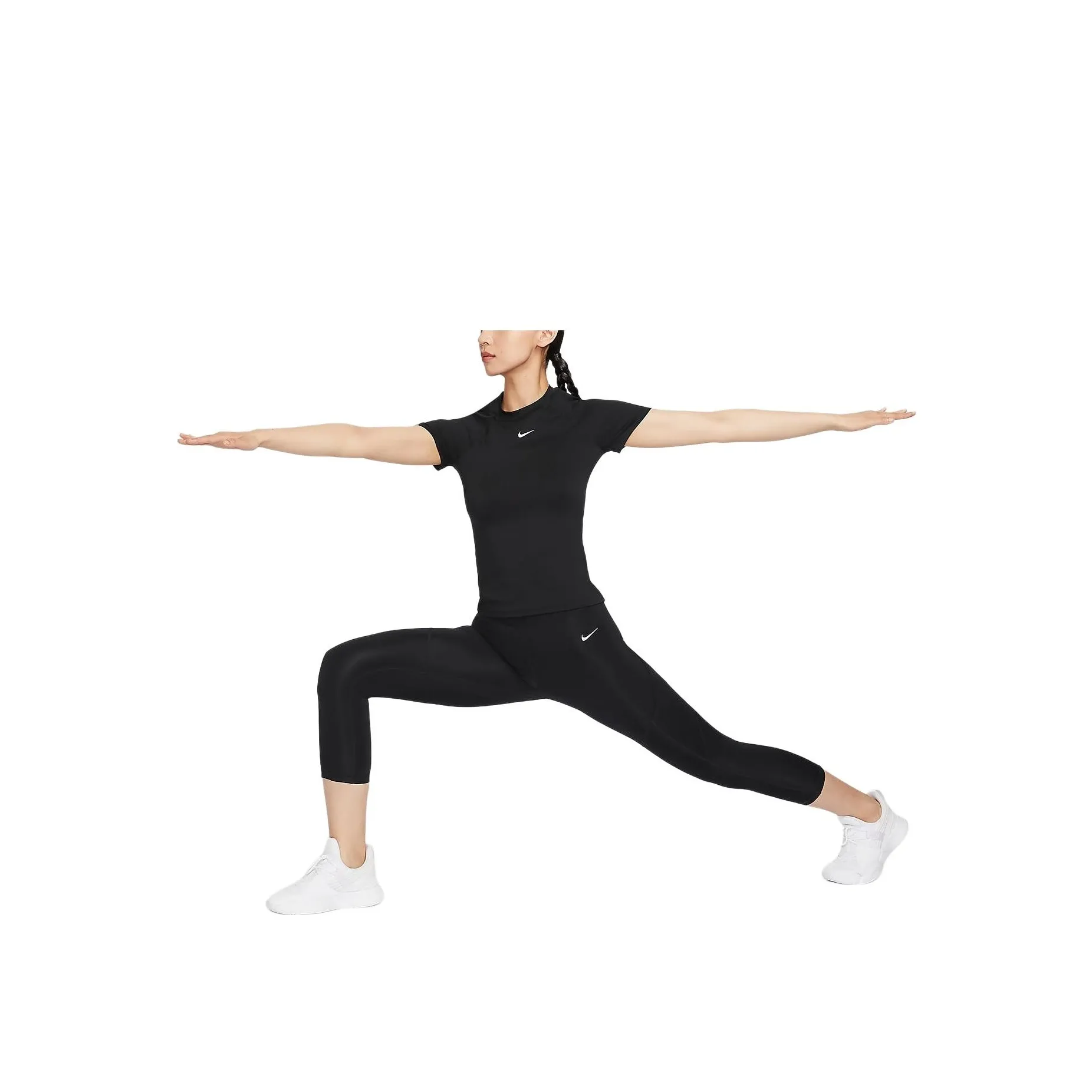 Nike Dri-Fit T-Shirts Women's Black/White