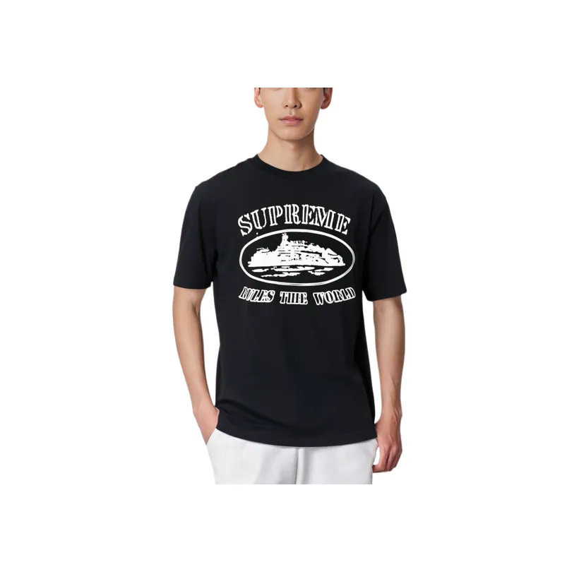 Corteiz X Supreme Corteiz Co brand T Shirts Unisex Black